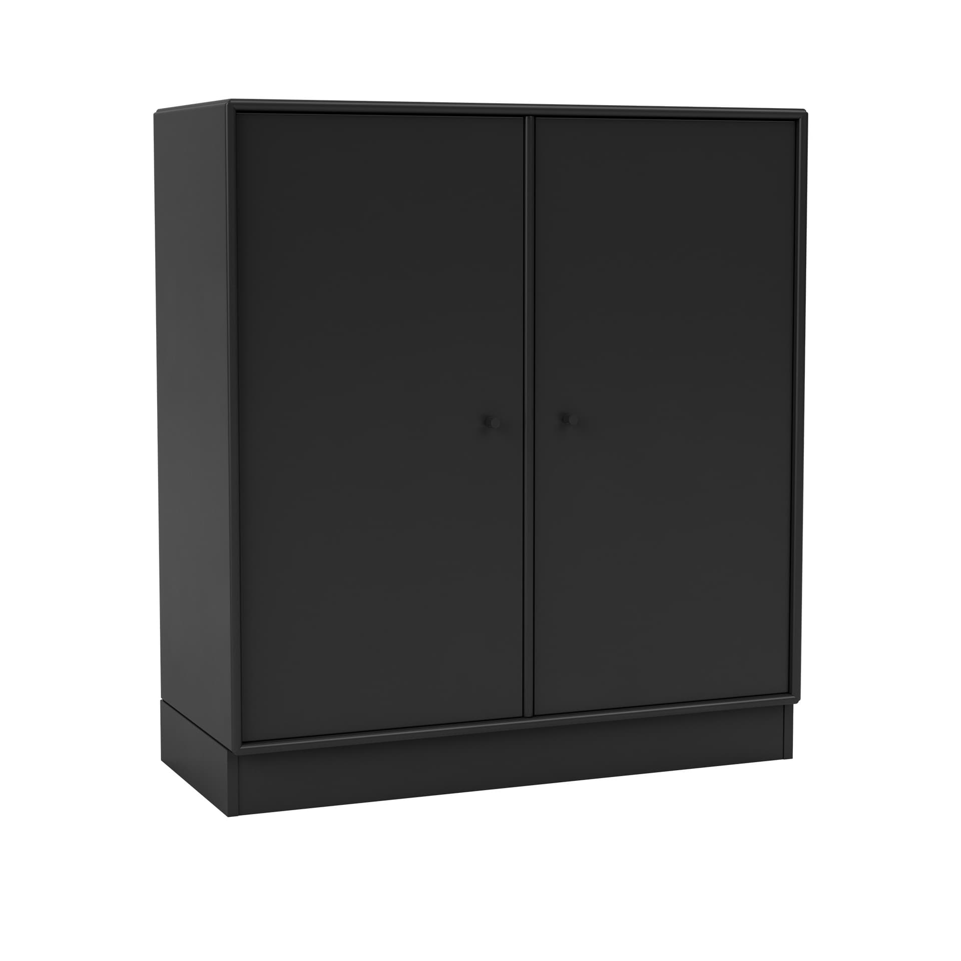 Montana - Cover Cabinet 05-Black 07 Plinth 7 cm - Oppbevaringsskap - Peter J. Lassen - Svart - Tre