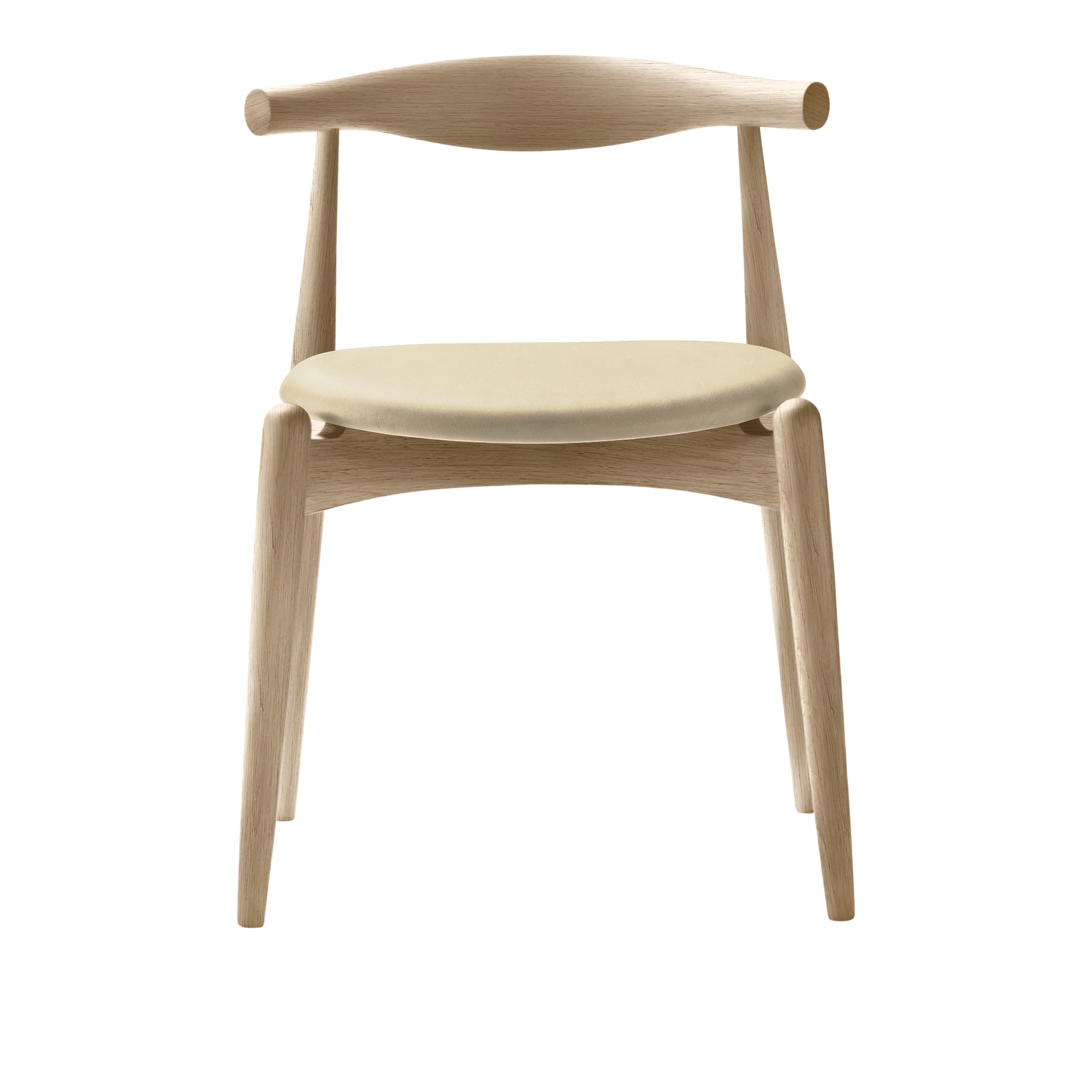 Carl Hansen - CH20, Tvålad Ek, Lädergrupp B Thor - 300 - Spisestoler - Hans J. Wegner - Tre farget - Tre