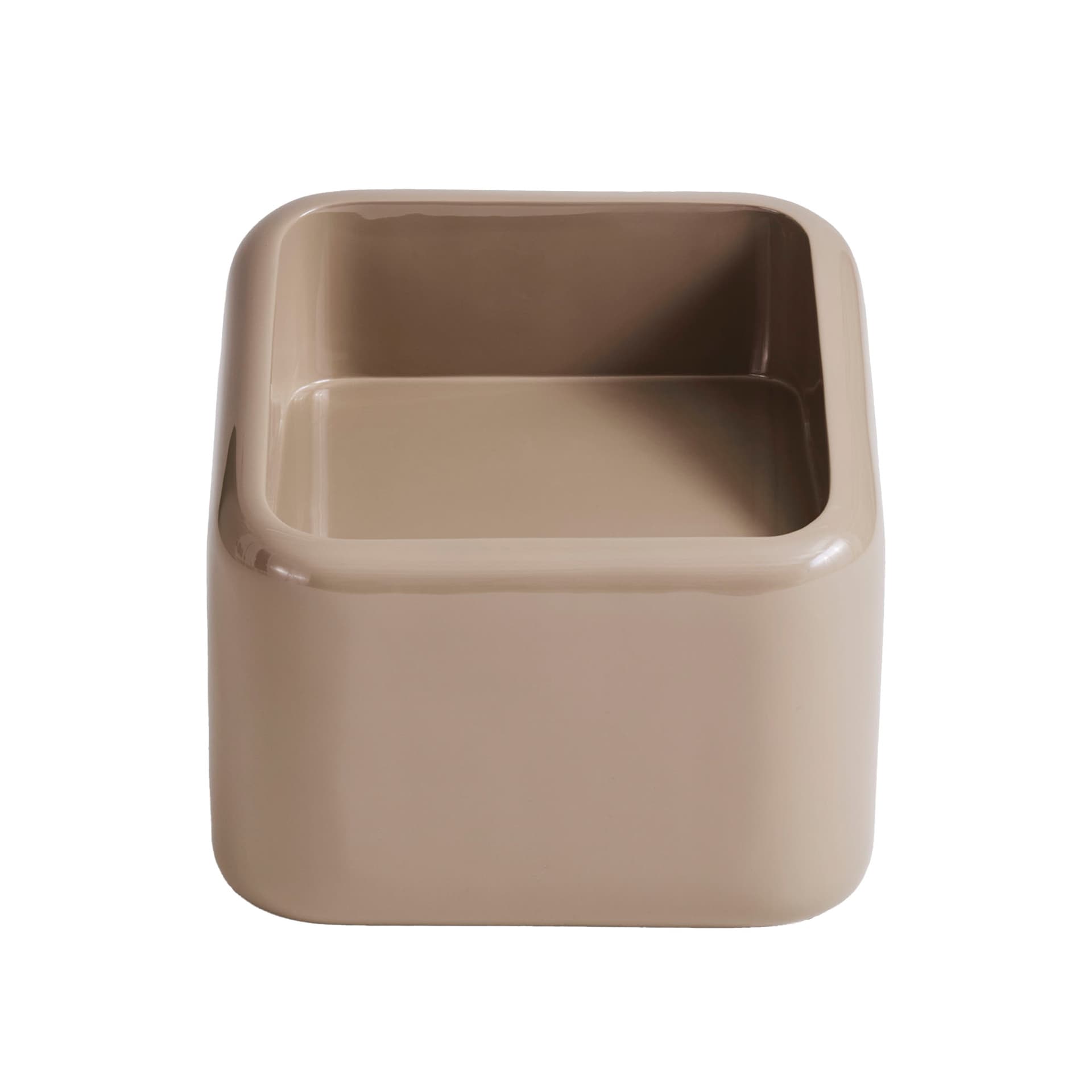 NOGA - Square Angled Module Table Brown - Sofabord - Willo Perron - Brun - Plast