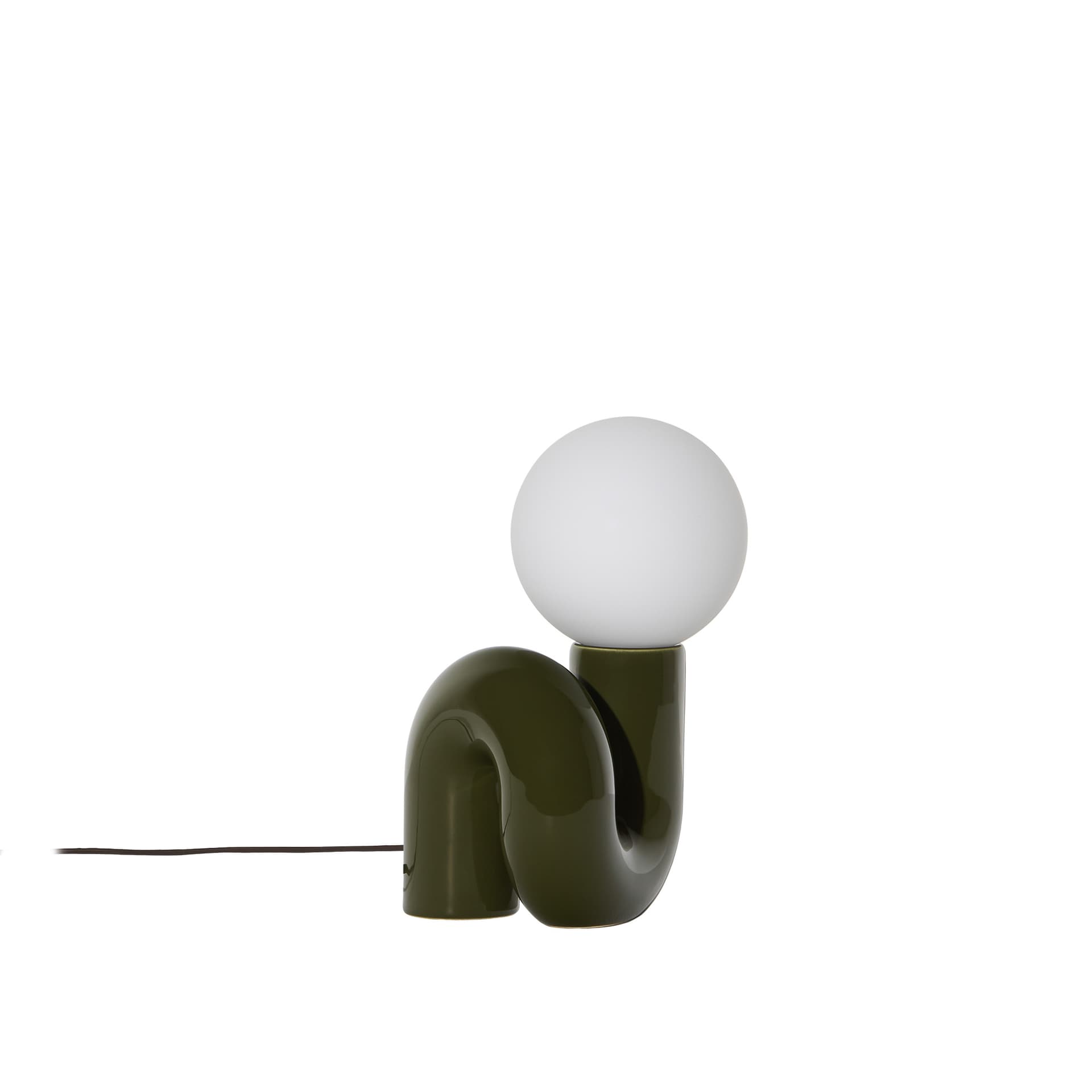 Petite Friture - Neotenic bordlampe liten green - Bordlamper - Jumbo - Grønn - Keramikk