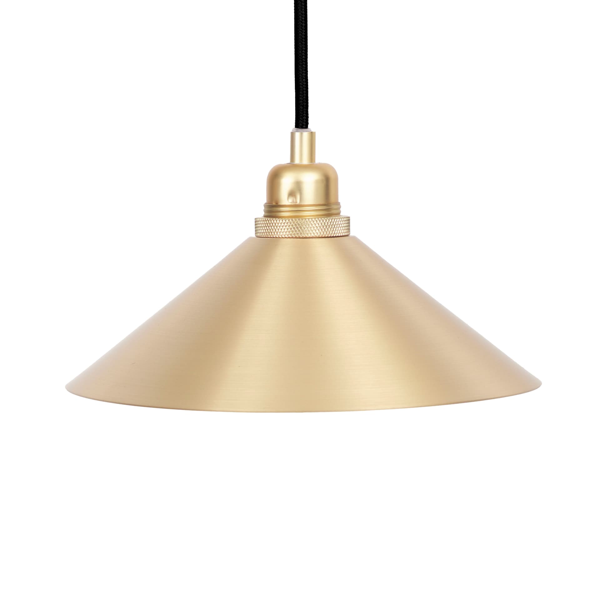 Frama - Cone Shade – Brass – Small - Pendellamper - Gull - Metall