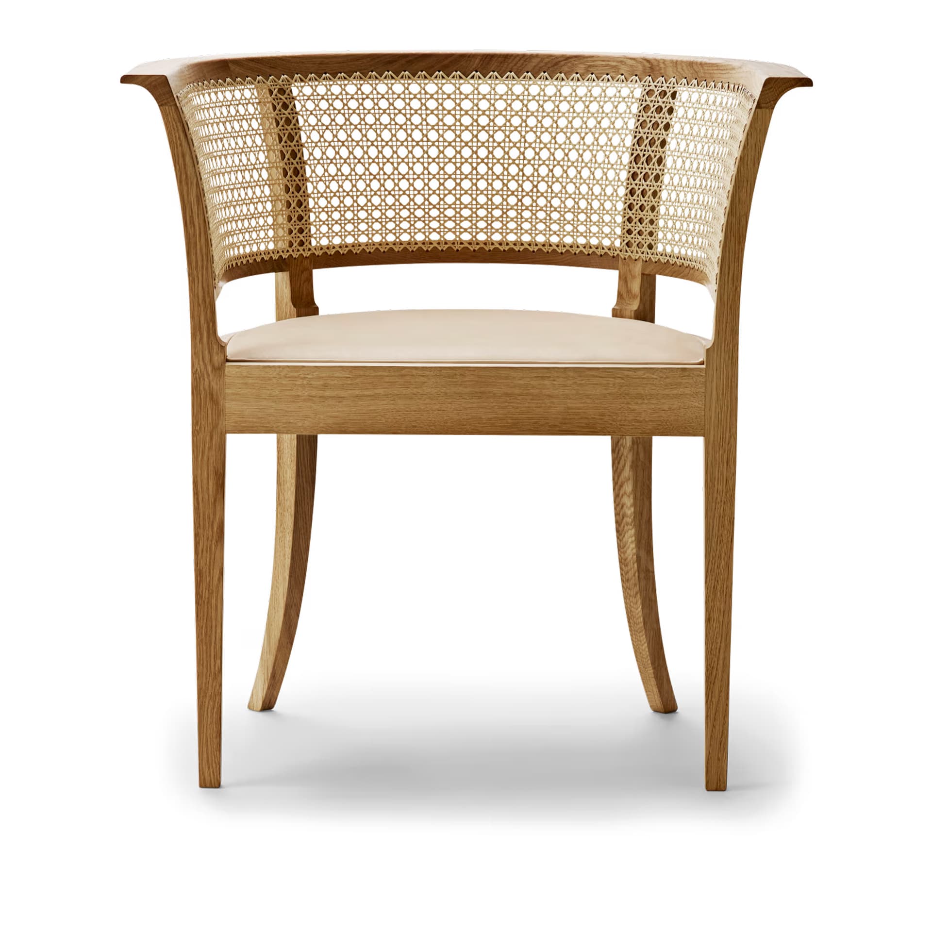 Carl Hansen - KK96620 The Faaborg Chair Oak Oil Sif 90 - Spisestoler - Kaare Klint - Tre farget - Tre