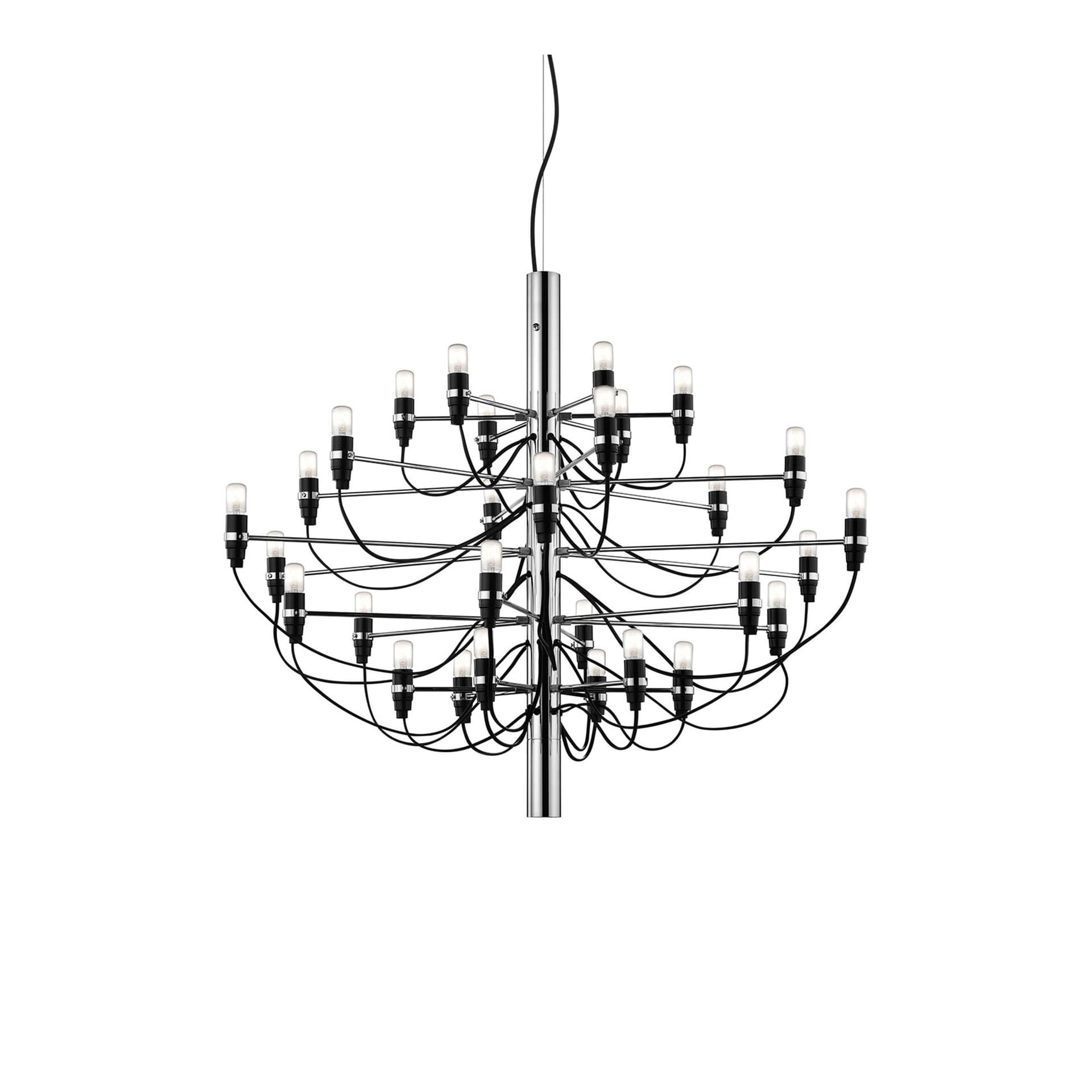 Flos - 2097/30 Sarfatti LED-lampor, Krom - Lysekroner - Gino Sarfatti - Sølv