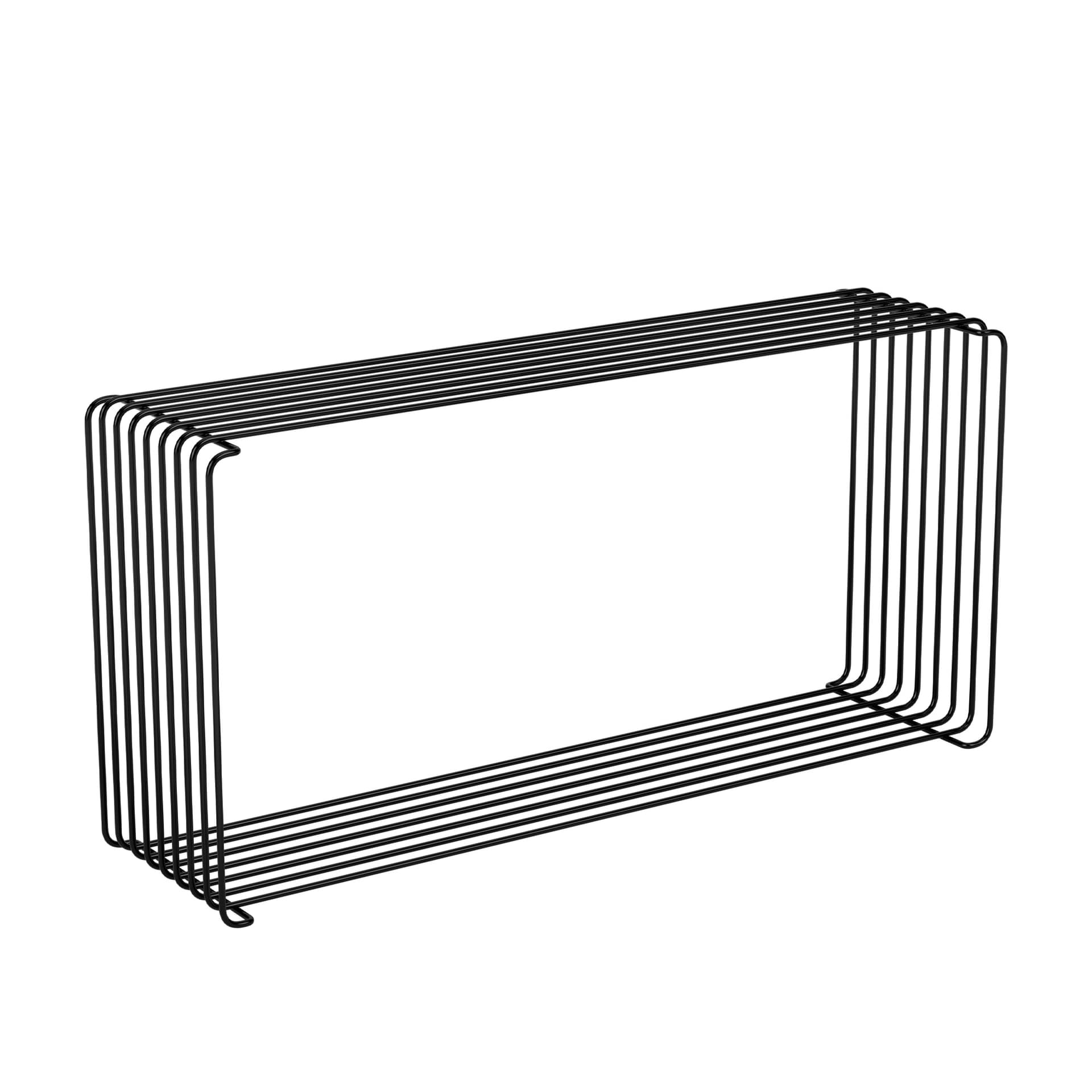 Montana Panton Wire Extended hylle 34,8x70x18,2 cm Black