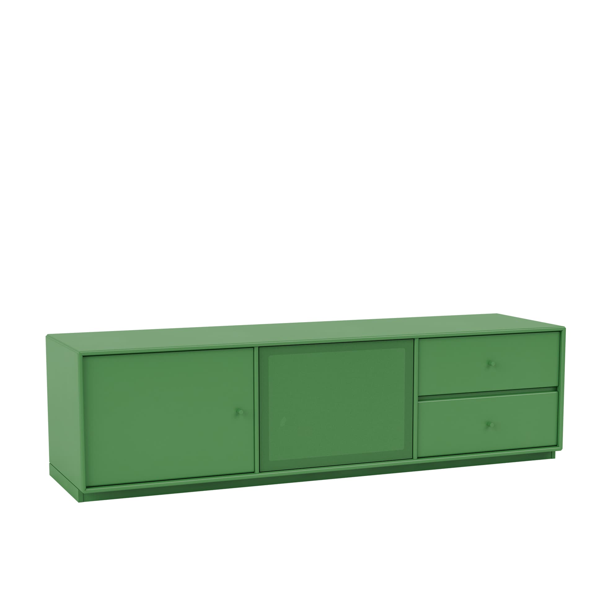 Montana - OCTAVE VI TV Bench, 06-Plinth3cm, 152 Parsley - TV-benker - Peter J. Lassen - Grønn