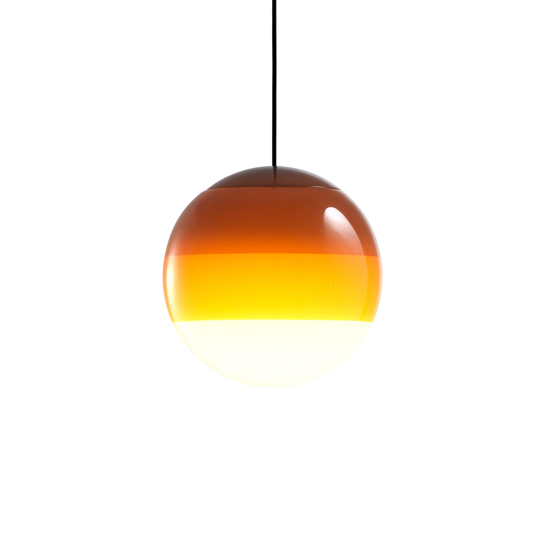 Marset - Dipping Light 20, Pendant Amber - Pendellamper - Jordi Canudas - Gul