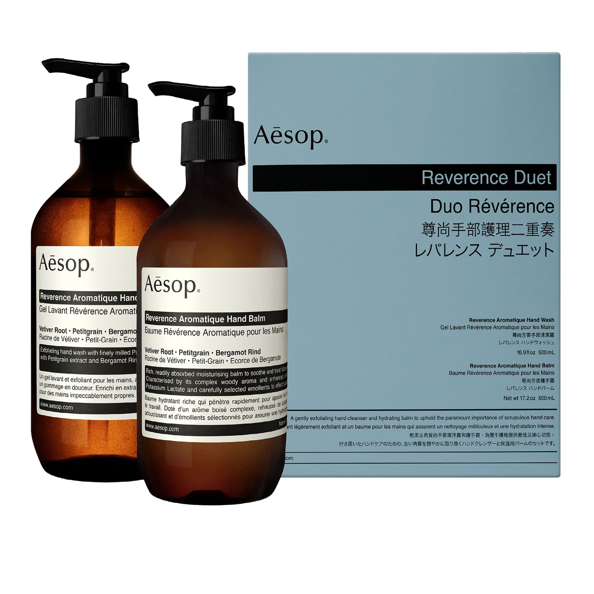 Aesop - Reverence Duet - Håndsåpe & håndkrem