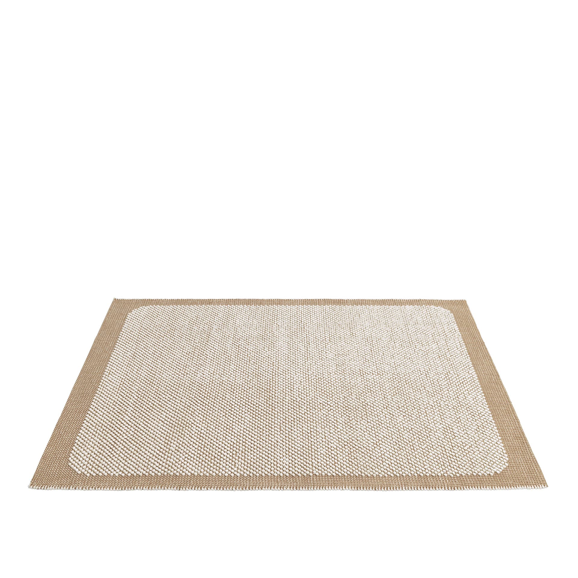 Muuto - Pebble Rug, 200 X 300 cm, Burnt Orange - Ensfargede tepper - Margrethe Odgaard - Oransje - Ull