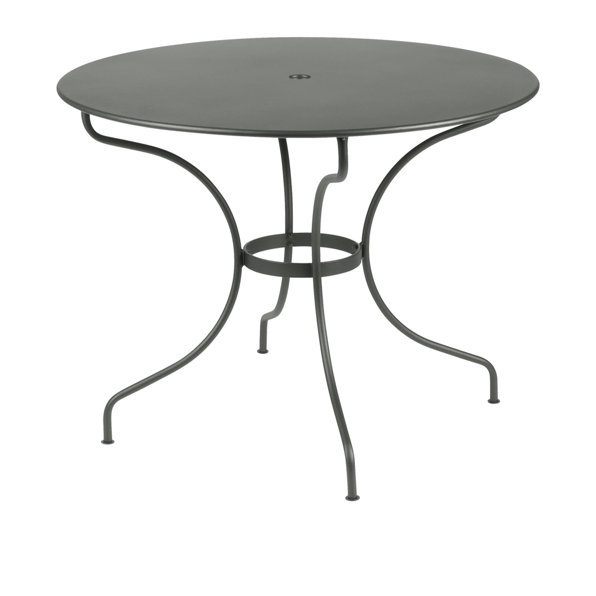 Fermob - Opéra Table Ø 96 cm, Rosemary - Utendørs spisebord - Studio Fermob - Grønn - Metall