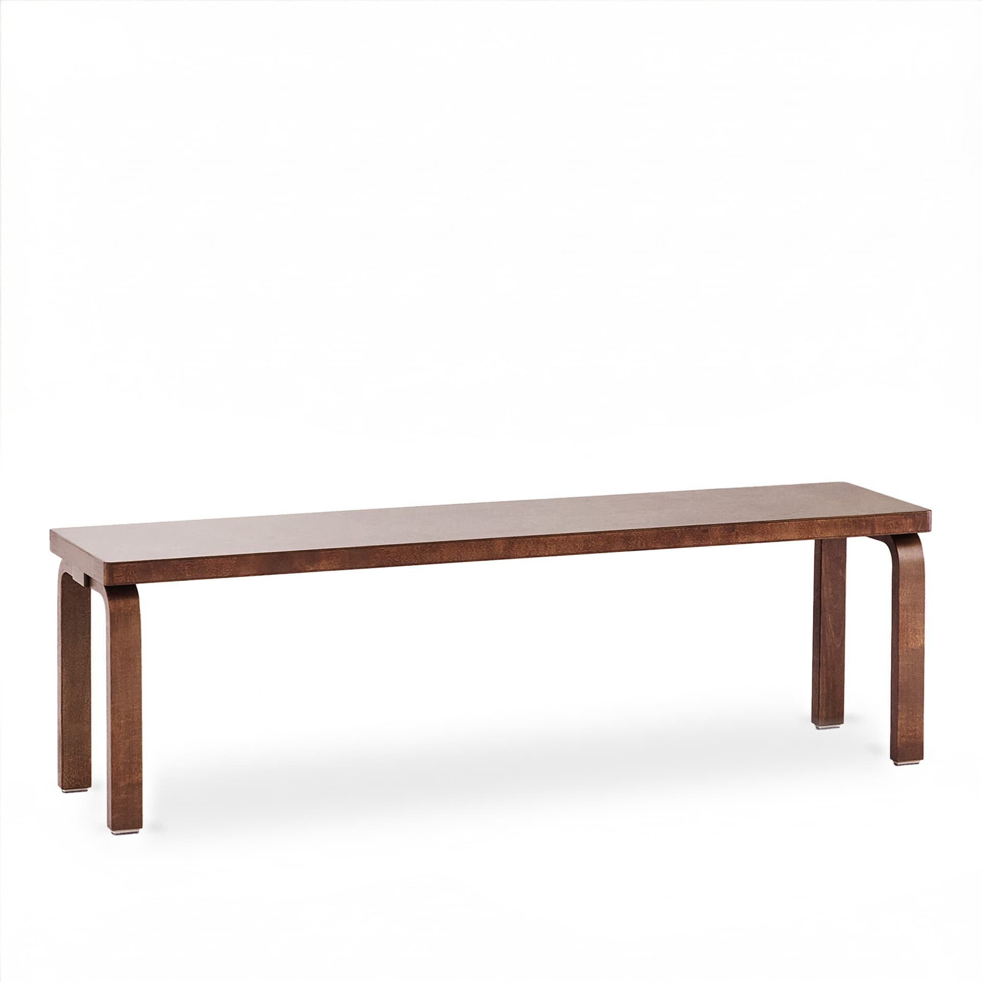 Artek - Bench 168B Exclusive Edition walnut stain - Benker - Alvar Aalto - Tre farget - Tre