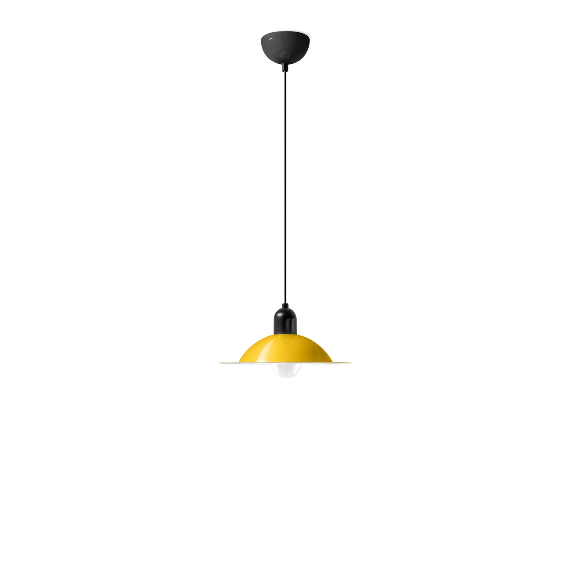 Stilnovo - Lampiatta Suspension 28, Yellow/White - Pendellamper - De Pas, D'Urbino & Lomazzi - Gul