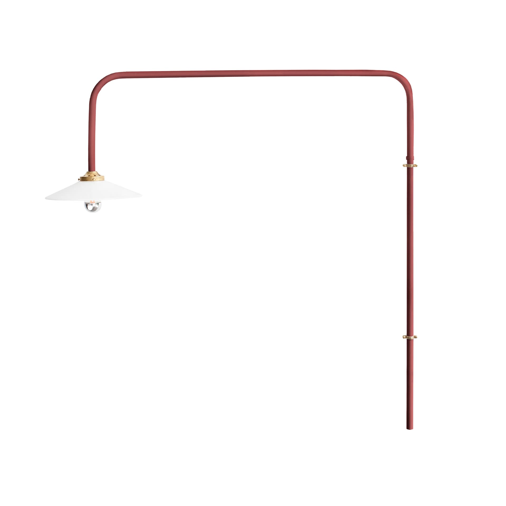 Valerie Objects - Hanging lamp N°5 menie red - Vegglamper - Muller Van Severen - Rød - Metall