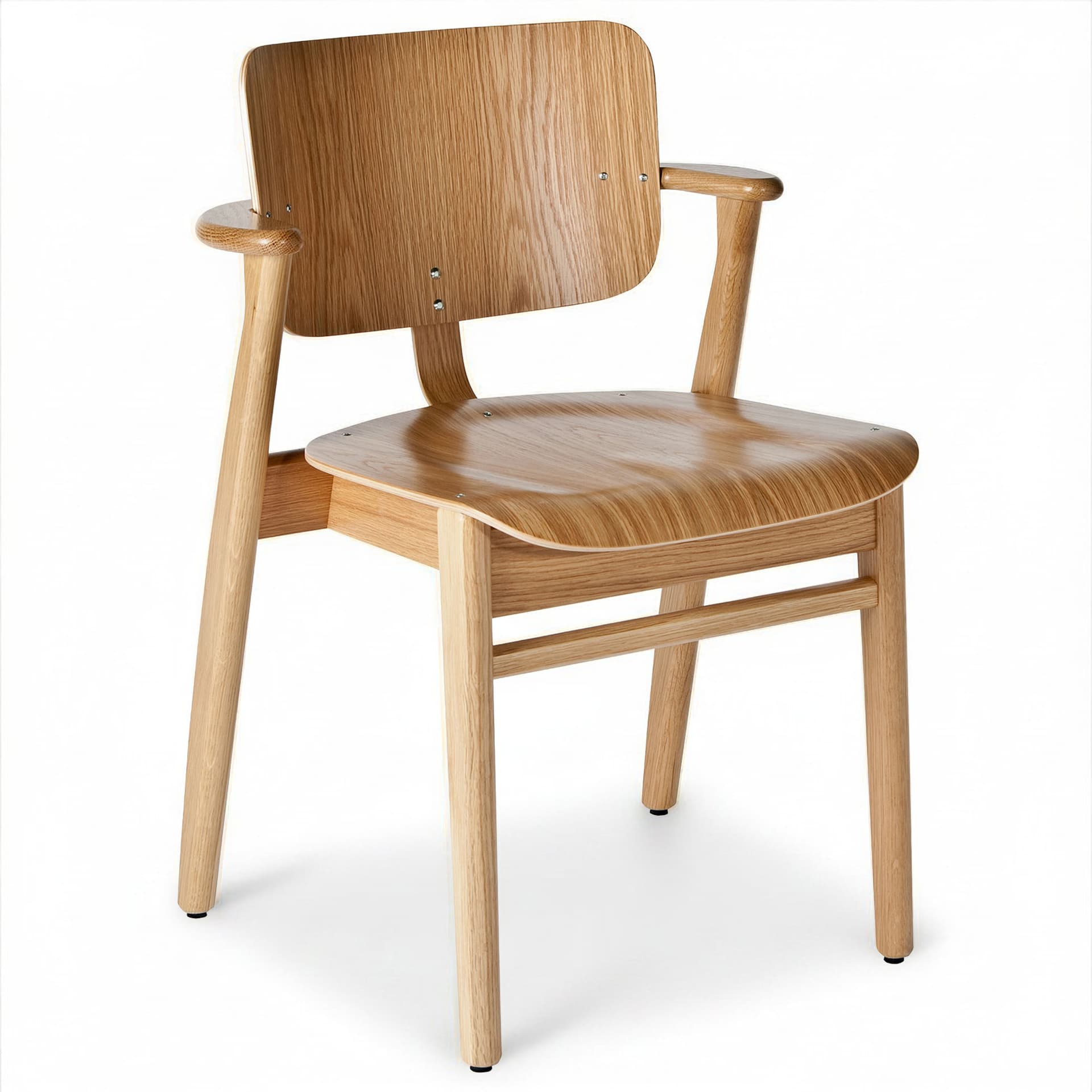 Artek - Domus Chair, Klarlackad ek - Spisestoler - Ilmari Tapiovaara - Tre farget - Tre