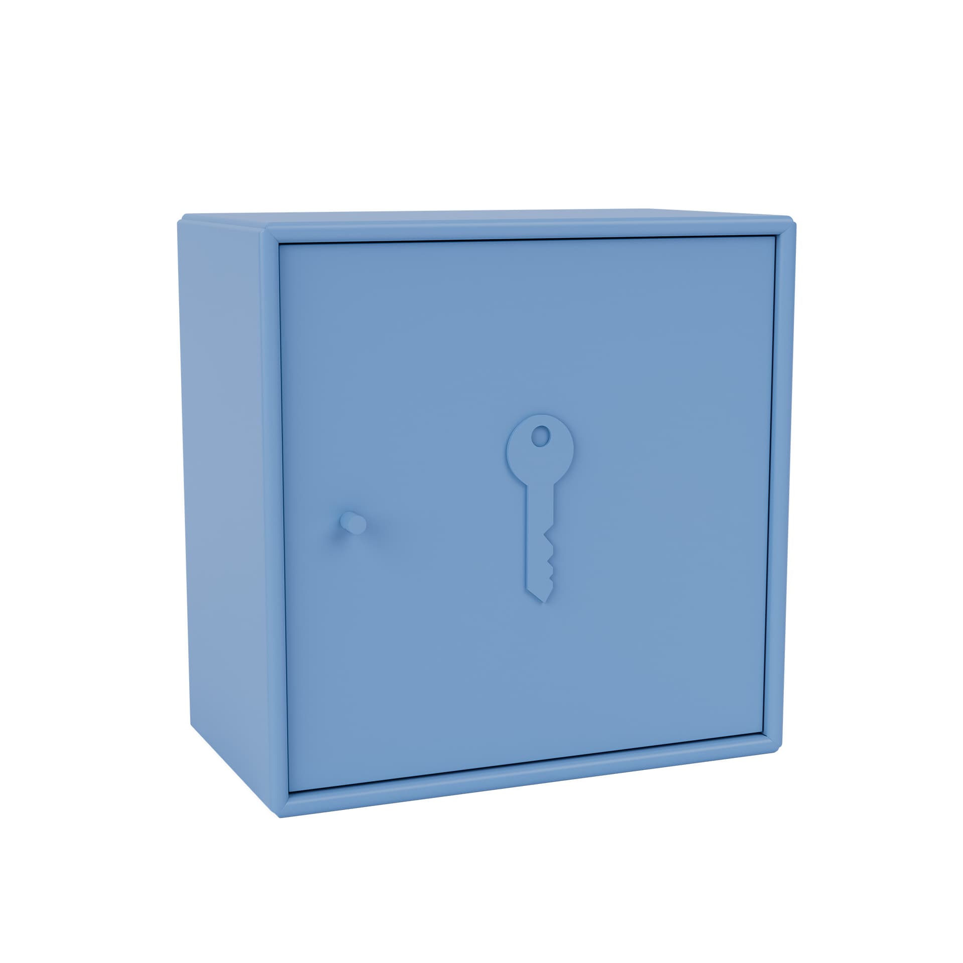 Montana - Unlock Key Cabinet 154-Azure 04 Suspension Rails - Kurver & esker - Peter J. Lassen - Blå - Tre