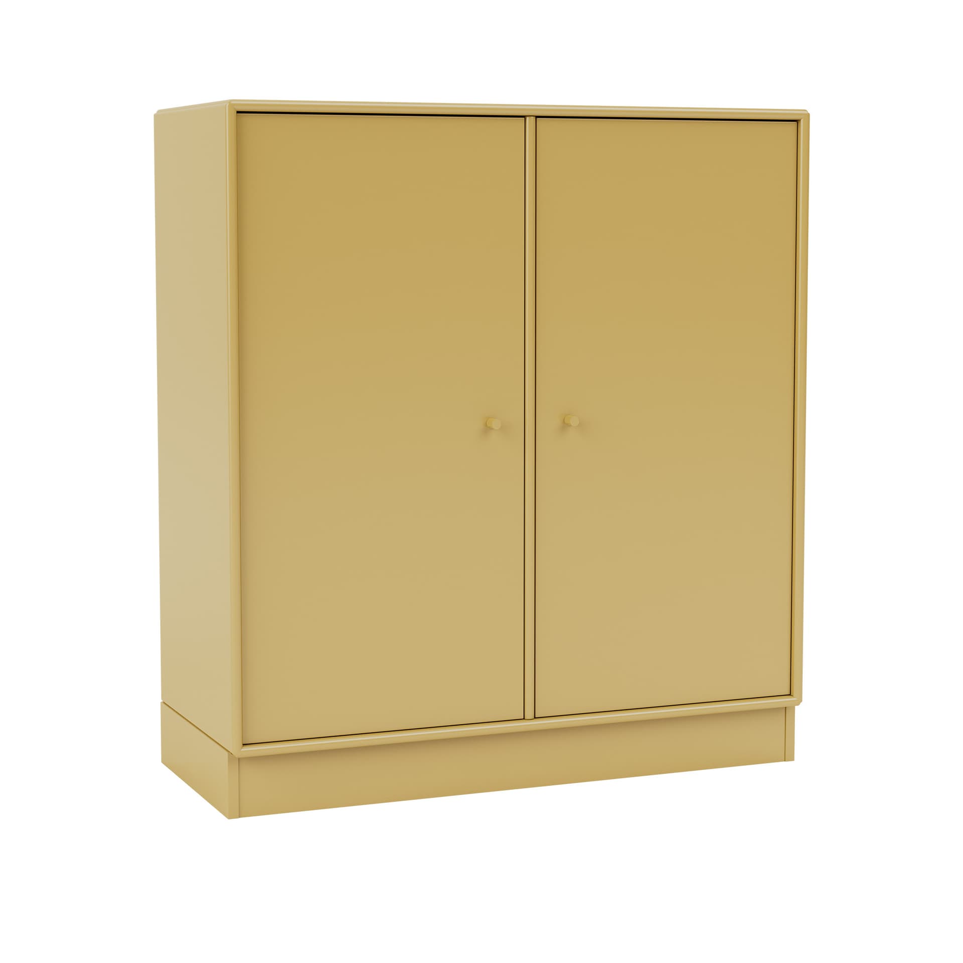 Montana - Cover Cabinet 157-Cumin 07 Plinth 7 cm - Oppbevaringsskap - Peter J. Lassen - Gul - Tre