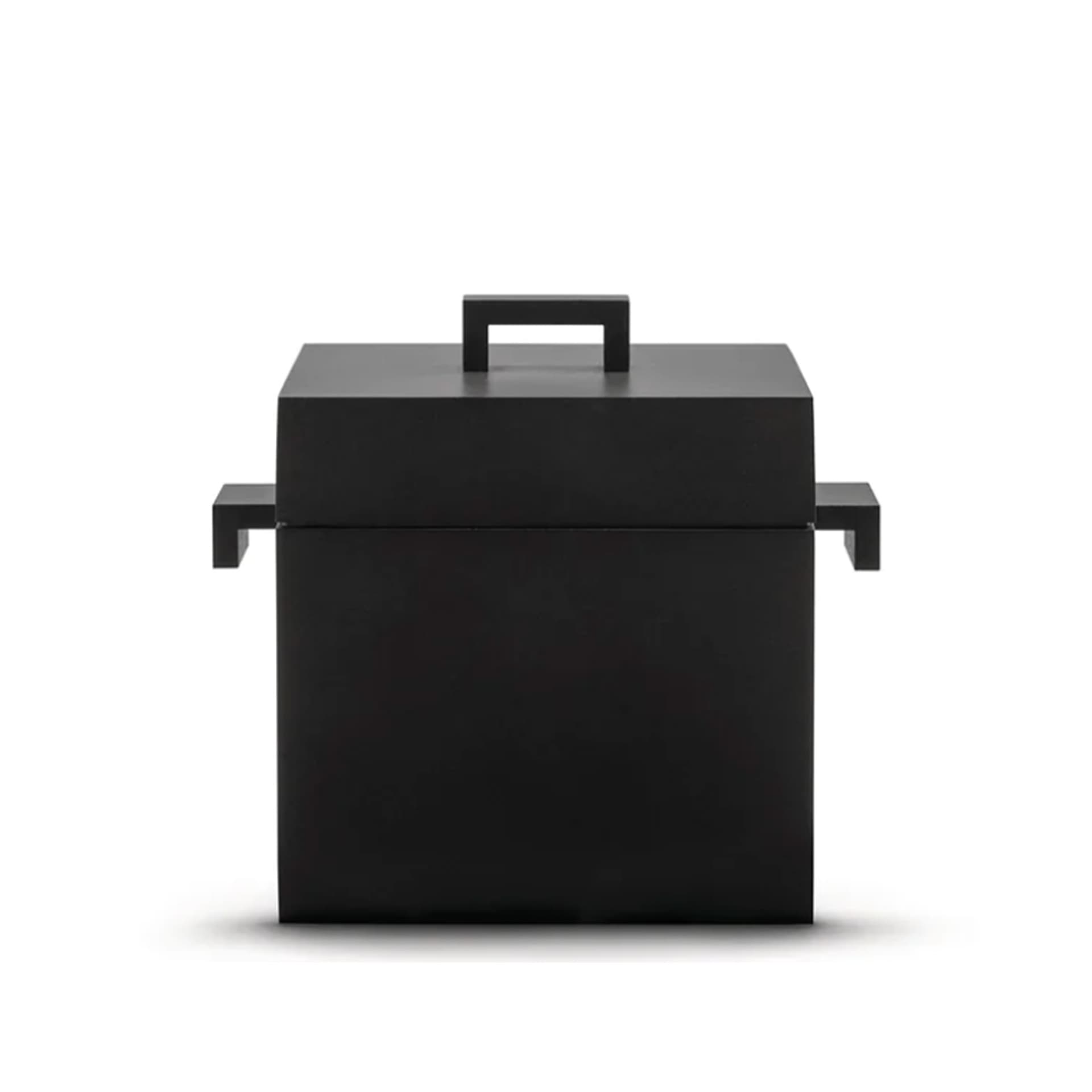 Alessi - La Cubica Casserole / Black - Kjeler og kasseroller - Aldo Rossi - Svart