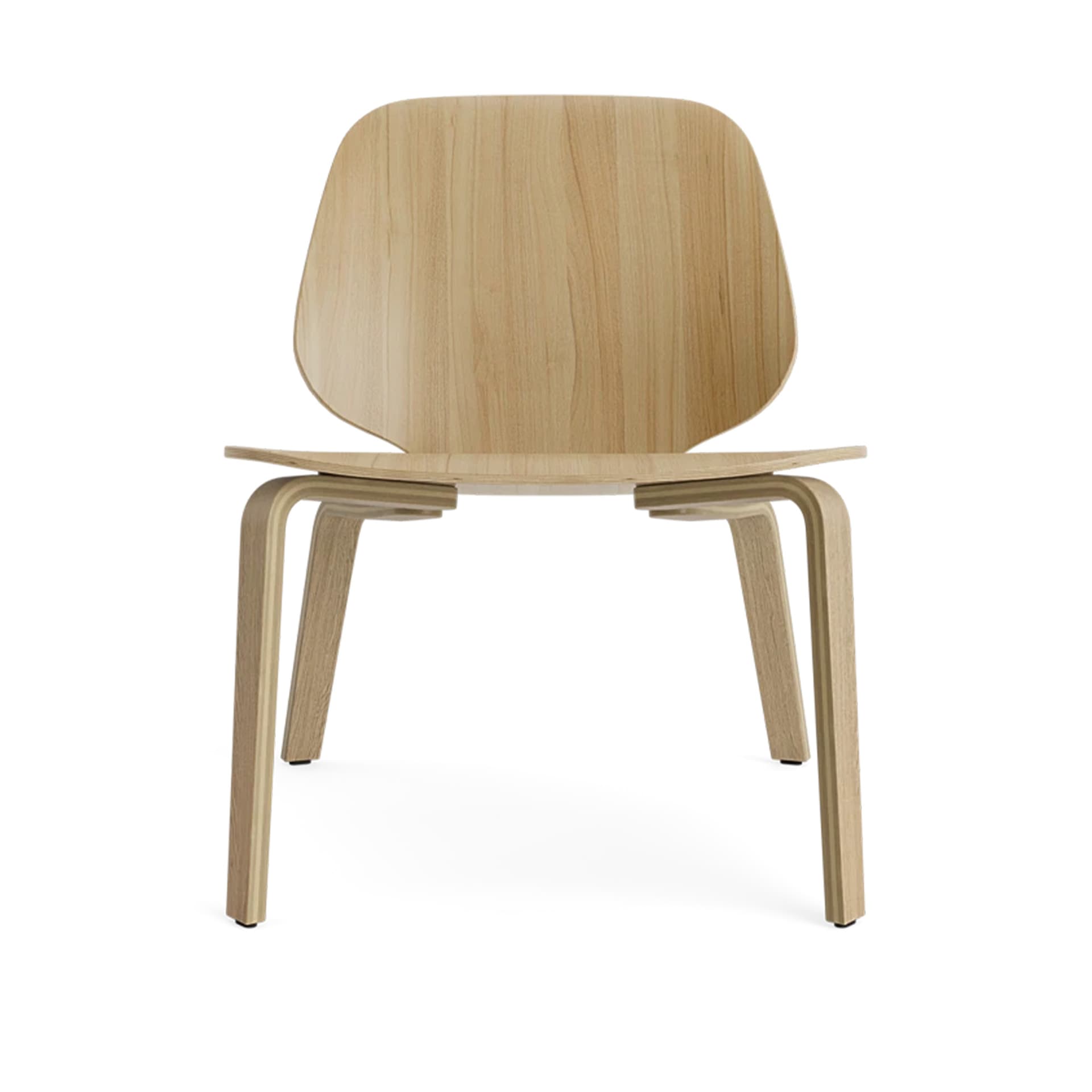 Normann Copenhagen - My Chair Lounge Wood Oak - Lenestoler - Nicholai Wiig Hansen - Tre farget - Tre