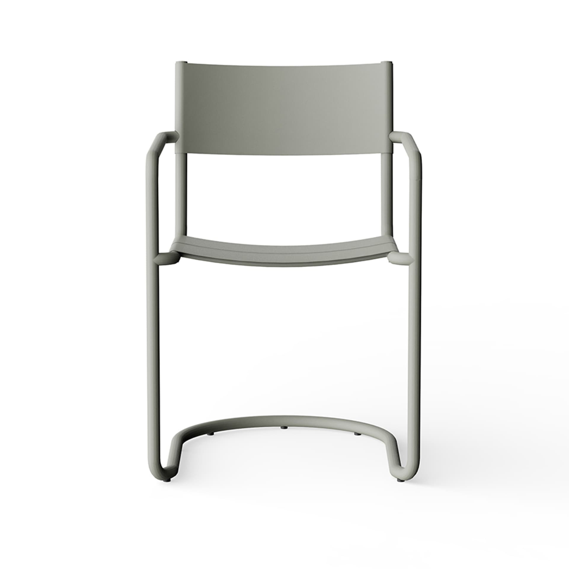 NINE - Sine - Dining Arm Chair Grey - Utendørs spisebordstoler - Note Design Studio - Grå - Metall