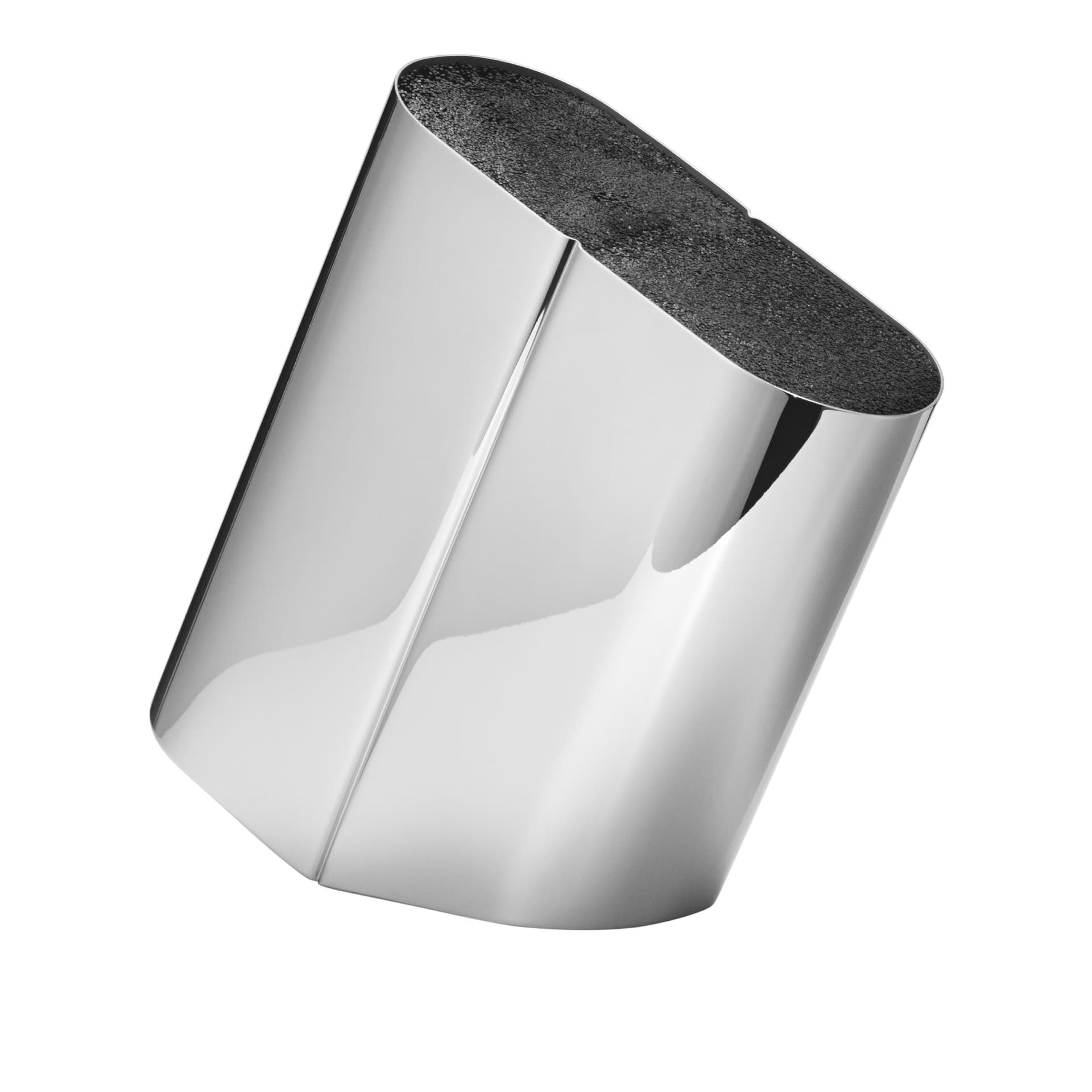 Georg Jensen Alfredo knivblokk Rustfritt stål-sølv