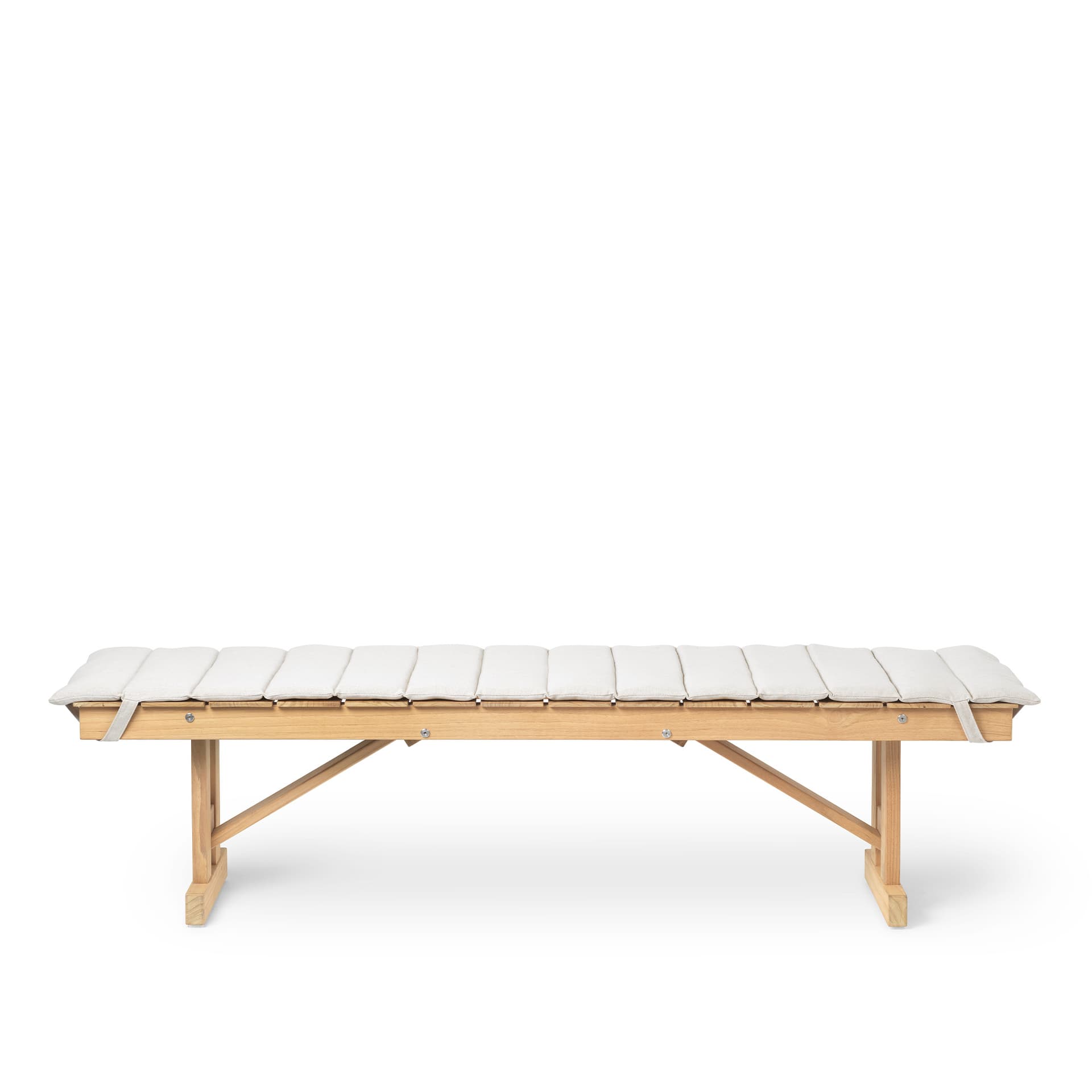 Carl Hansen - CU BM1871 - Dyner & puter - Børge Mogensen - Hvit