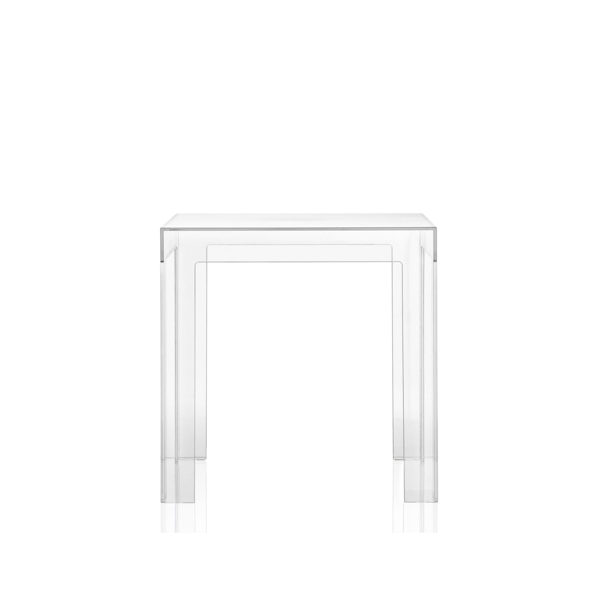 Kartell - Jolly Crystal - Småbord & sidebord - Paolo Rizzatto - Gjennomsiktig - Plast