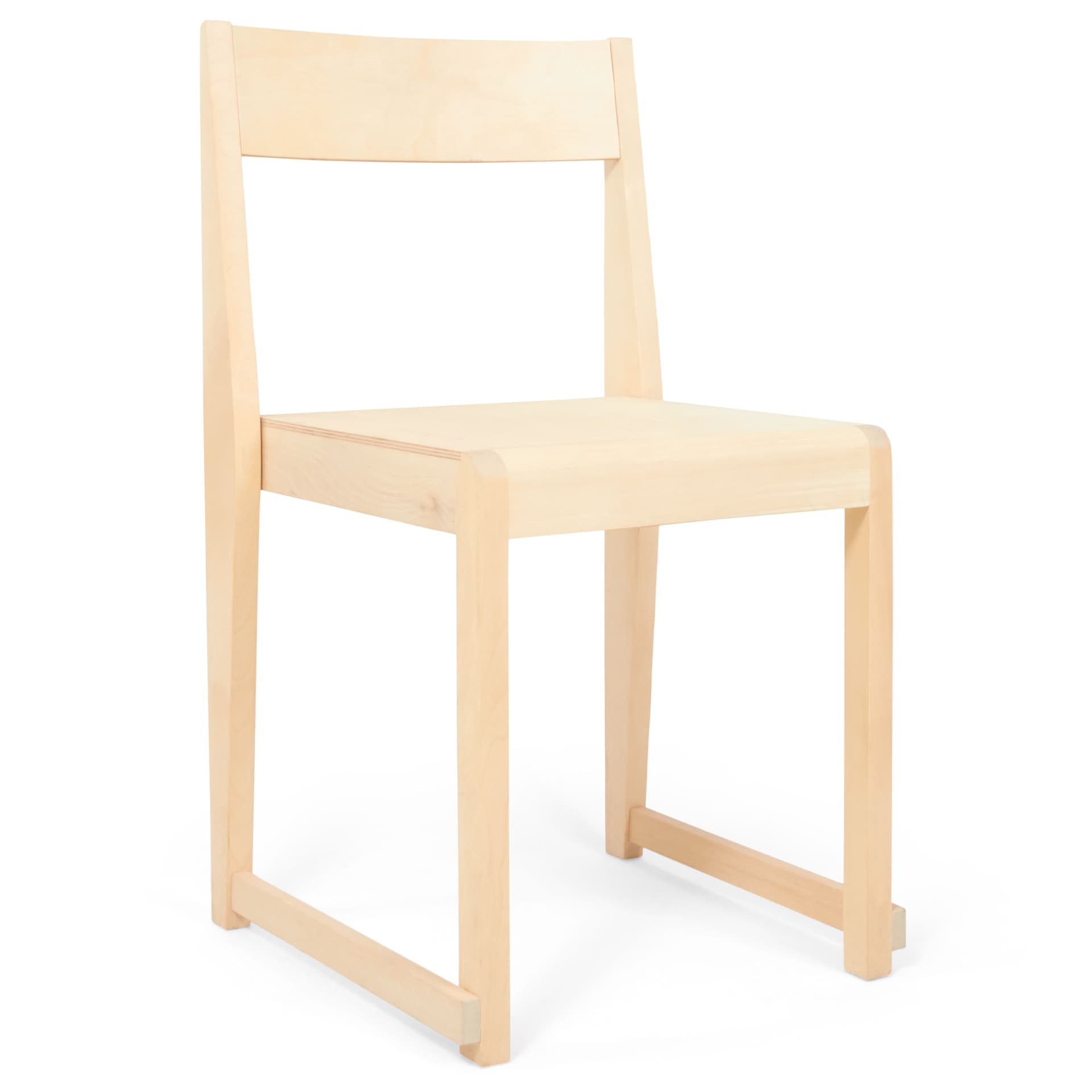 Frama - Chair 01 Natural Wood - Spisestoler - Tre farget - Tre
