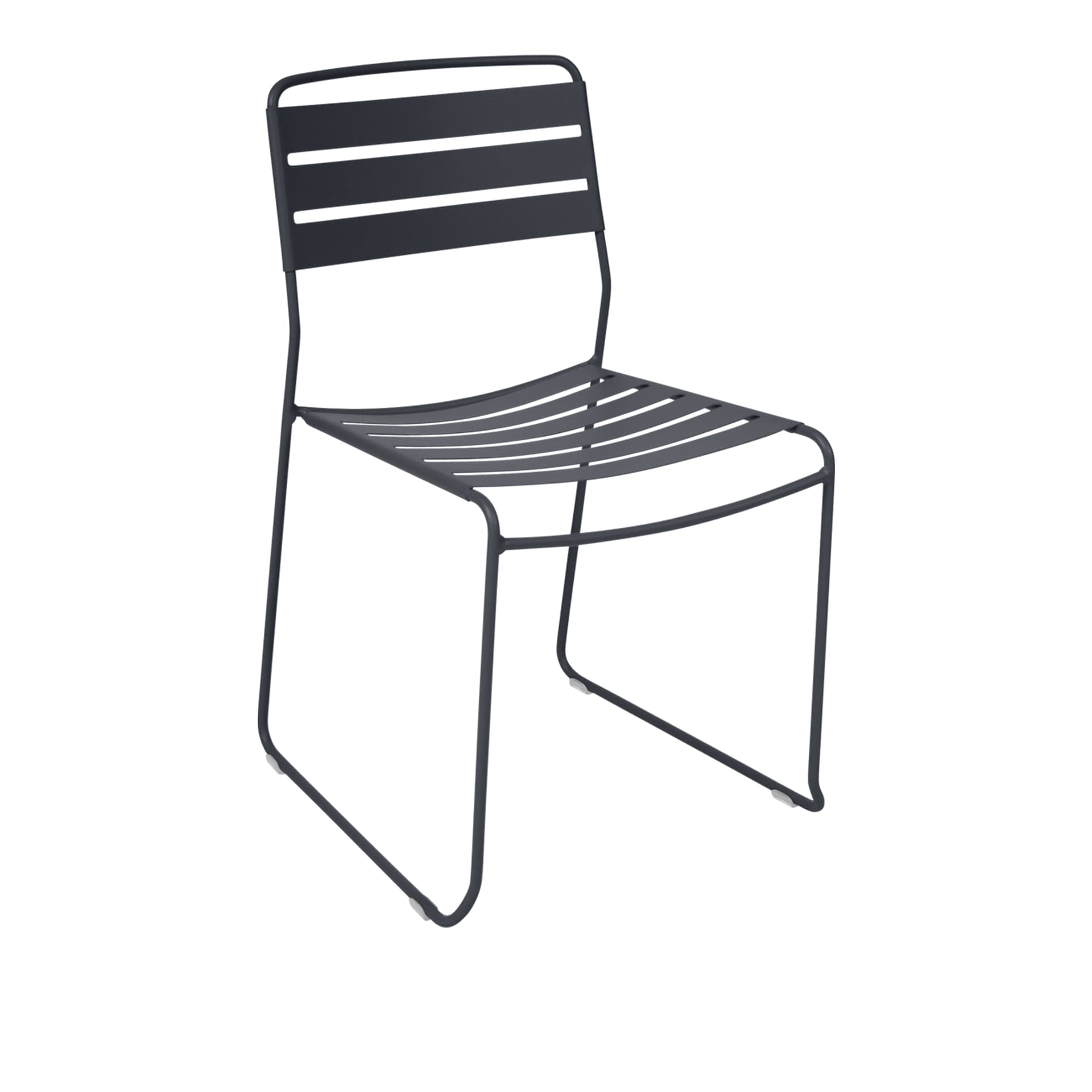 Fermob - Surprising Chair, Anthracite - Utendørs spisebordstoler - Harald Guggenbichler - Grå - Metall