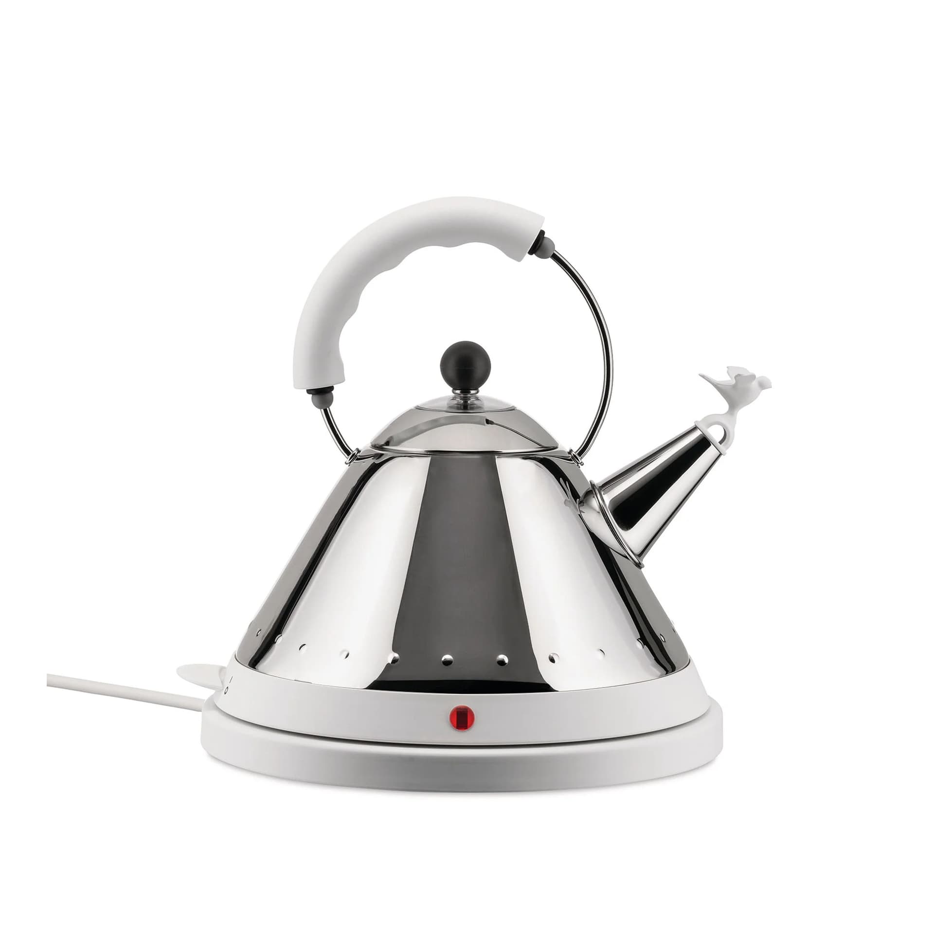 Alessi - Electric Water-kettle - White - Vannkokere - Michael Graves - Hvit