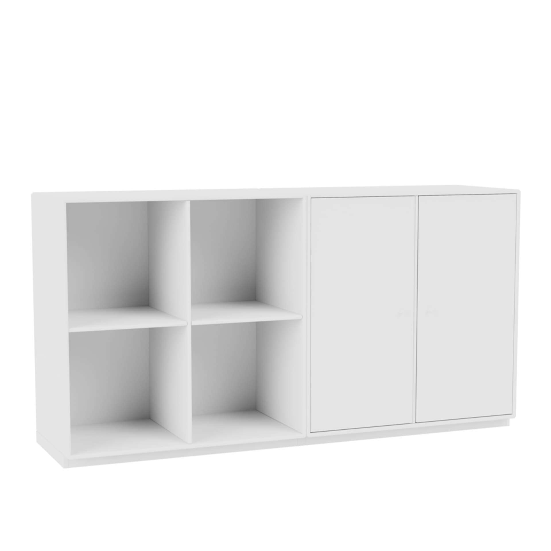 Montana - Pair Classic Sideboard, Plinth H3 cm - New White - Sideboards - Peter J. Lassen - Hvit