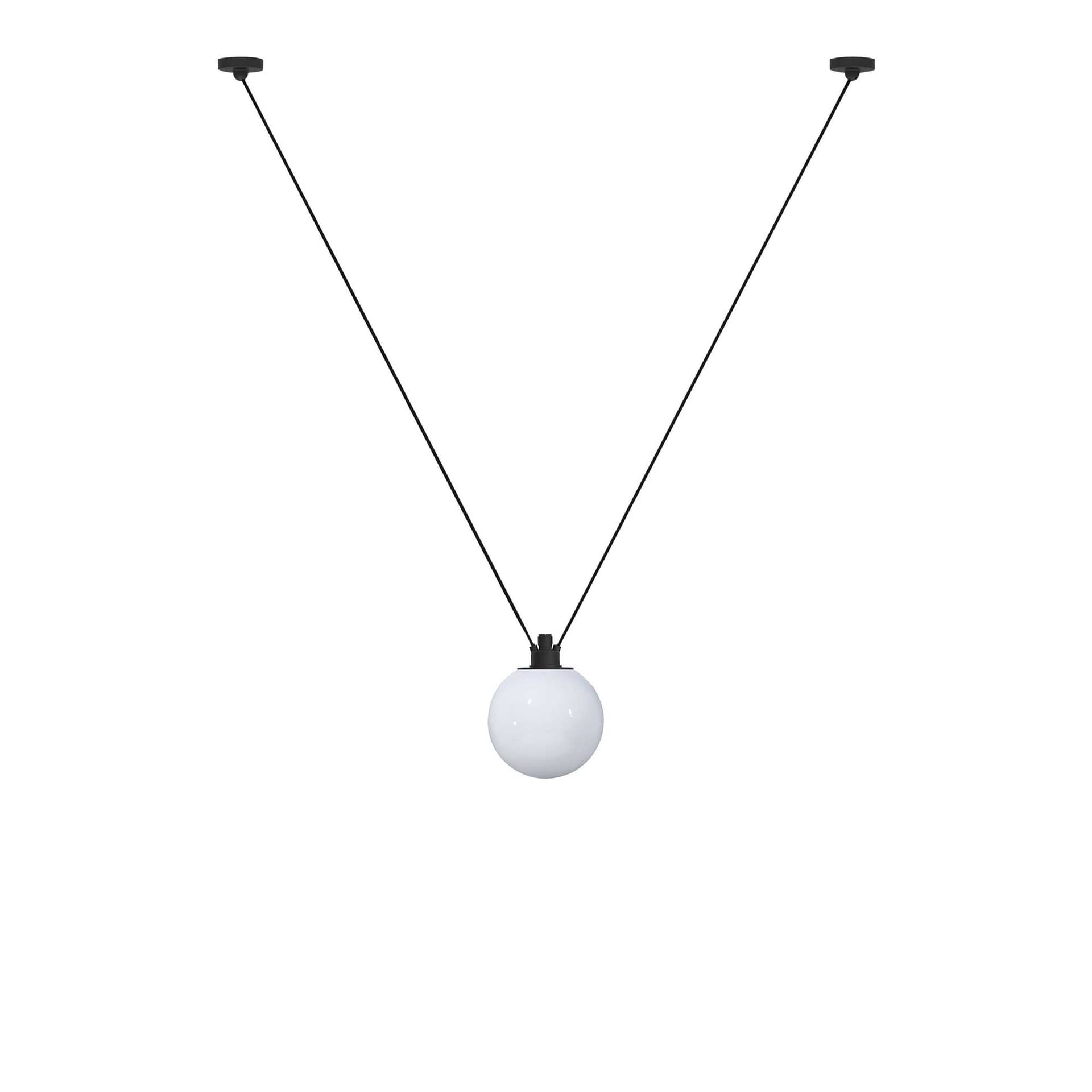 Lampe Gras - 323 Taklampe Ø250 Glass