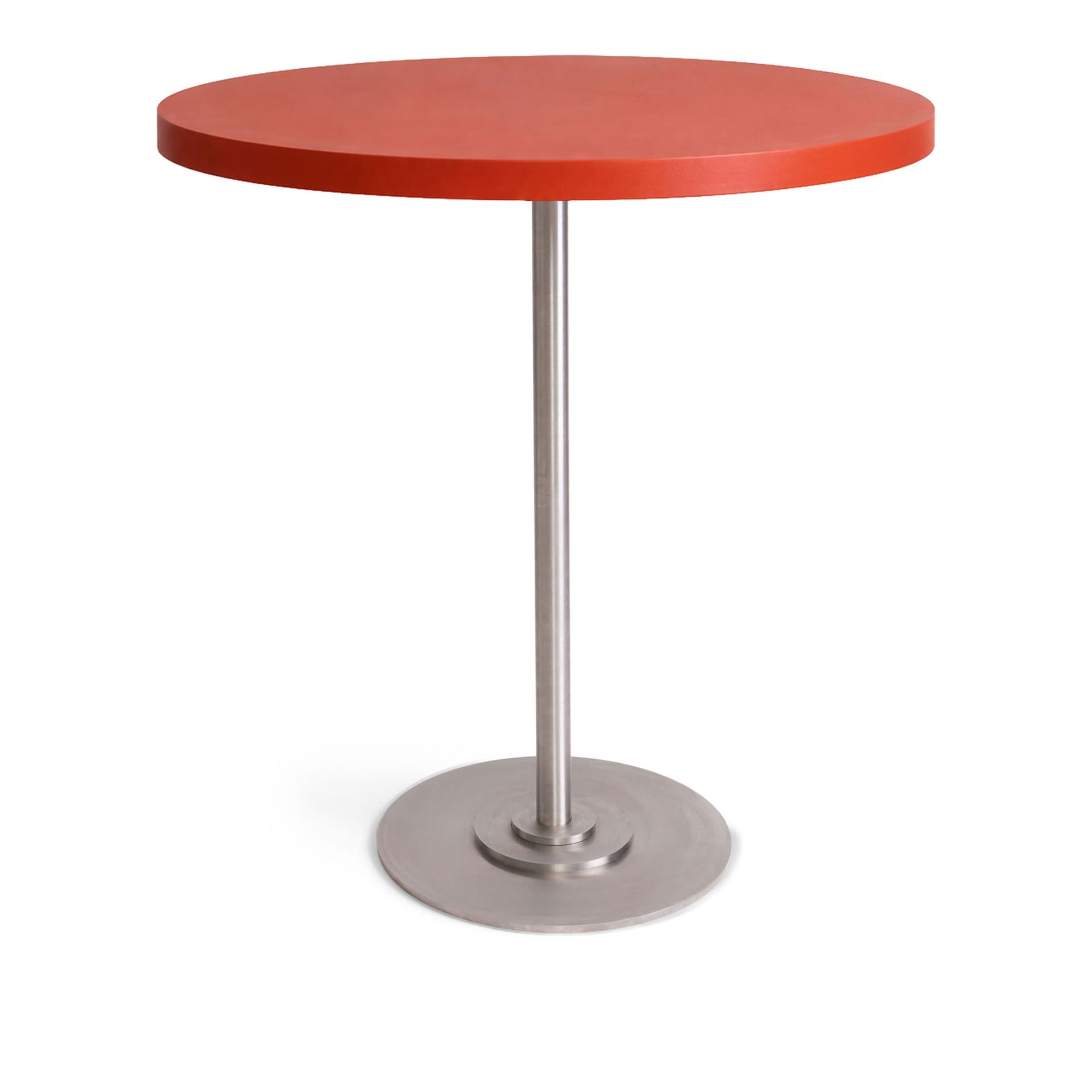 Frama - Table 57 matbord 70 cm rostfritt stål / red - Spisebord - Per Holland Bastrup - Rød - Metall