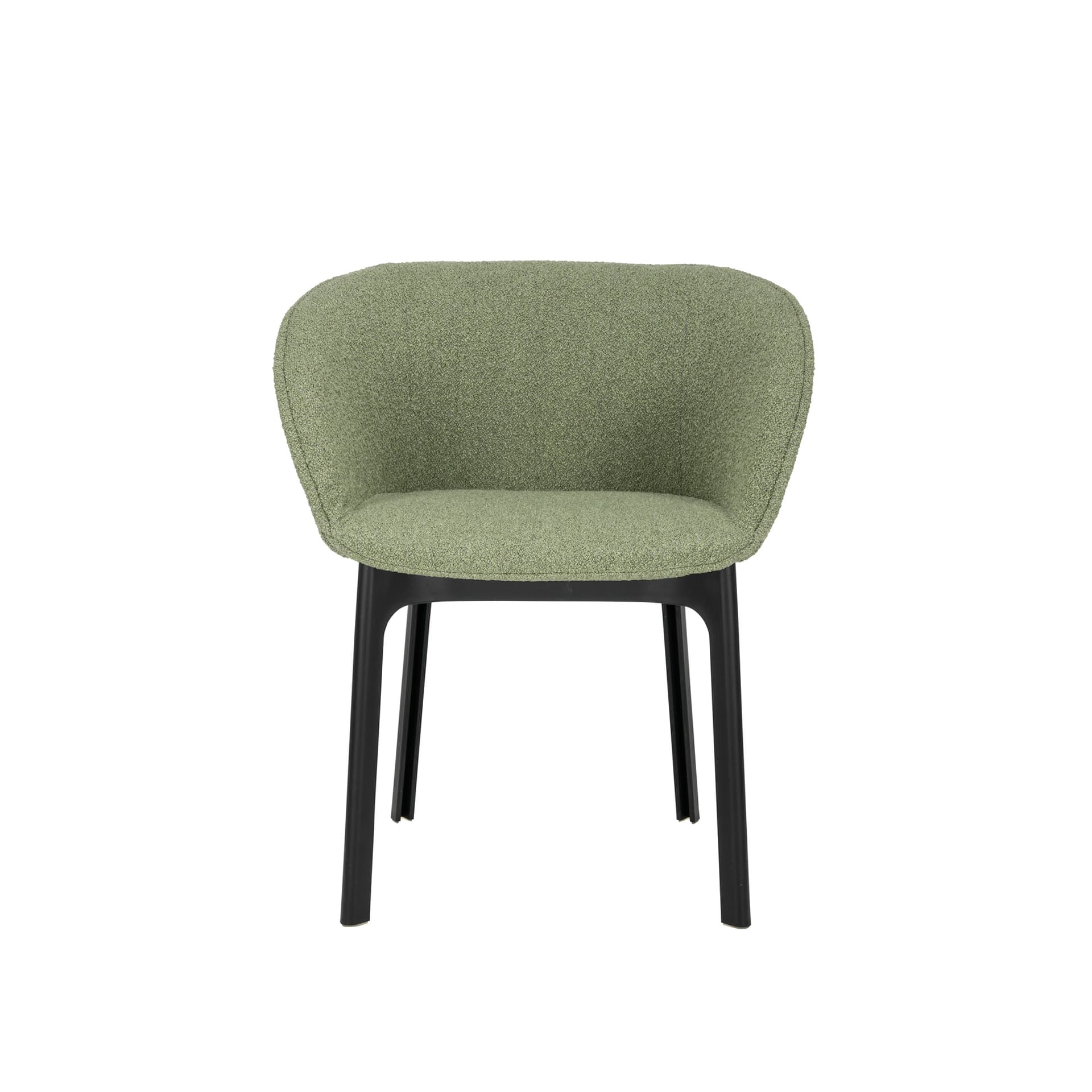Kartell - Charla Orsetto - Green - Spisestoler - Patricia Urquiola - Grønn - Tekstilmateriale/Skum/Plast