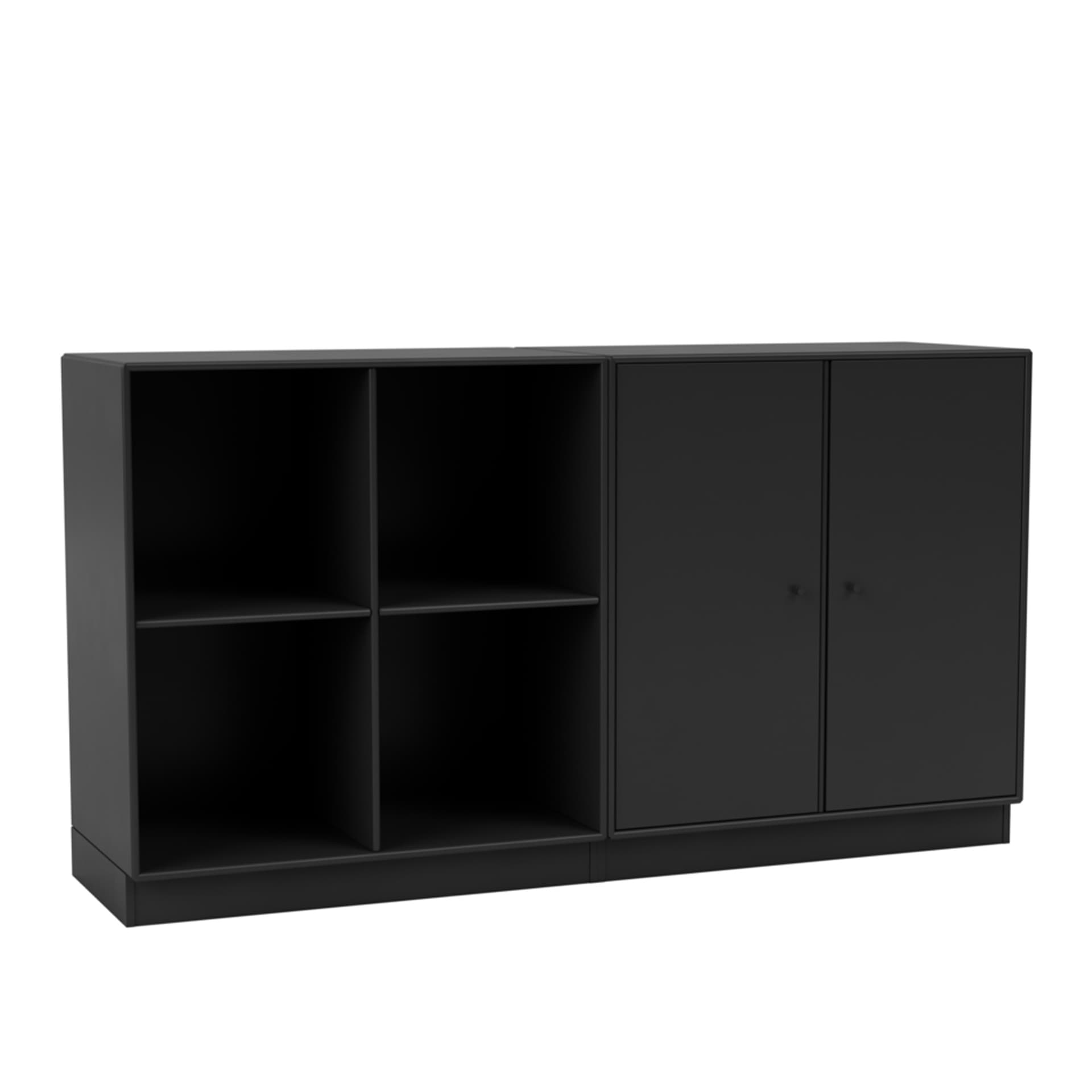 Montana - Pair Classic Sideboard 05-Black 07 Plinth 7 cm - Sideboards - Peter J. Lassen - Svart - Tre
