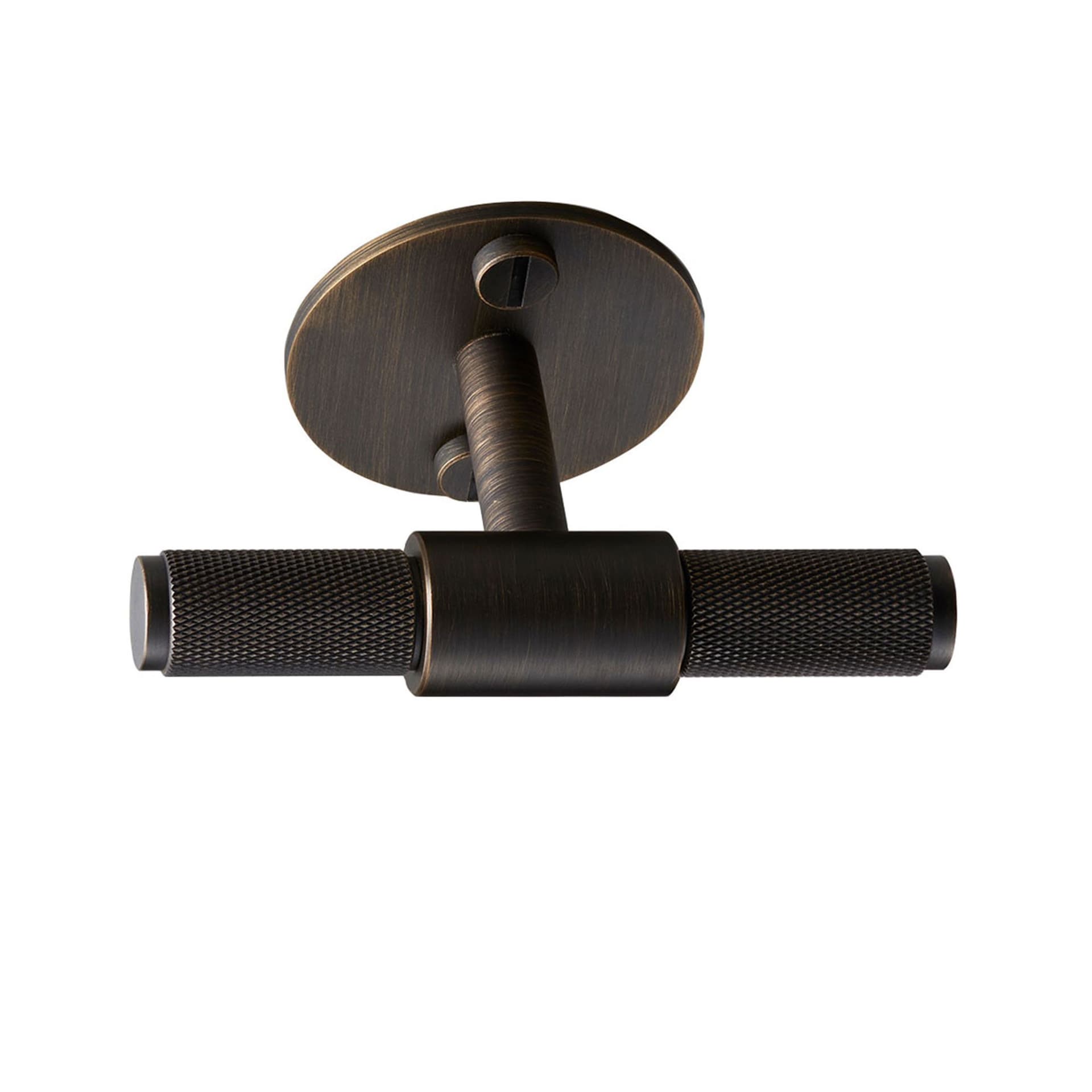Buster + Punch - T-Bar / Plate, Smoked Bronze - Håndtak