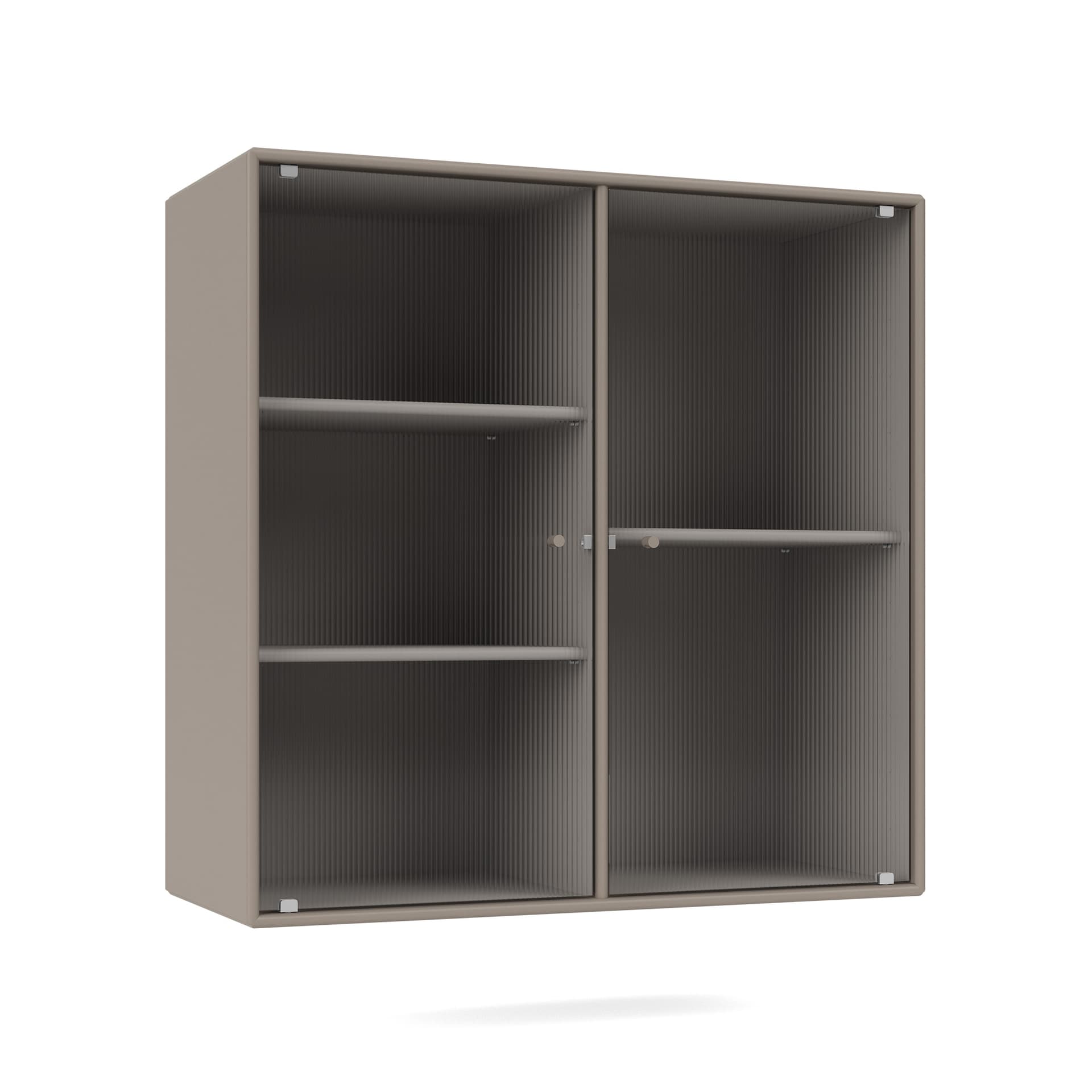 Montana - Ripple Ii – Vitrine Cabinet 141-Truffle 04 Suspension Rails - Vitrineskap - Peter J. Lassen - Beige - Tre