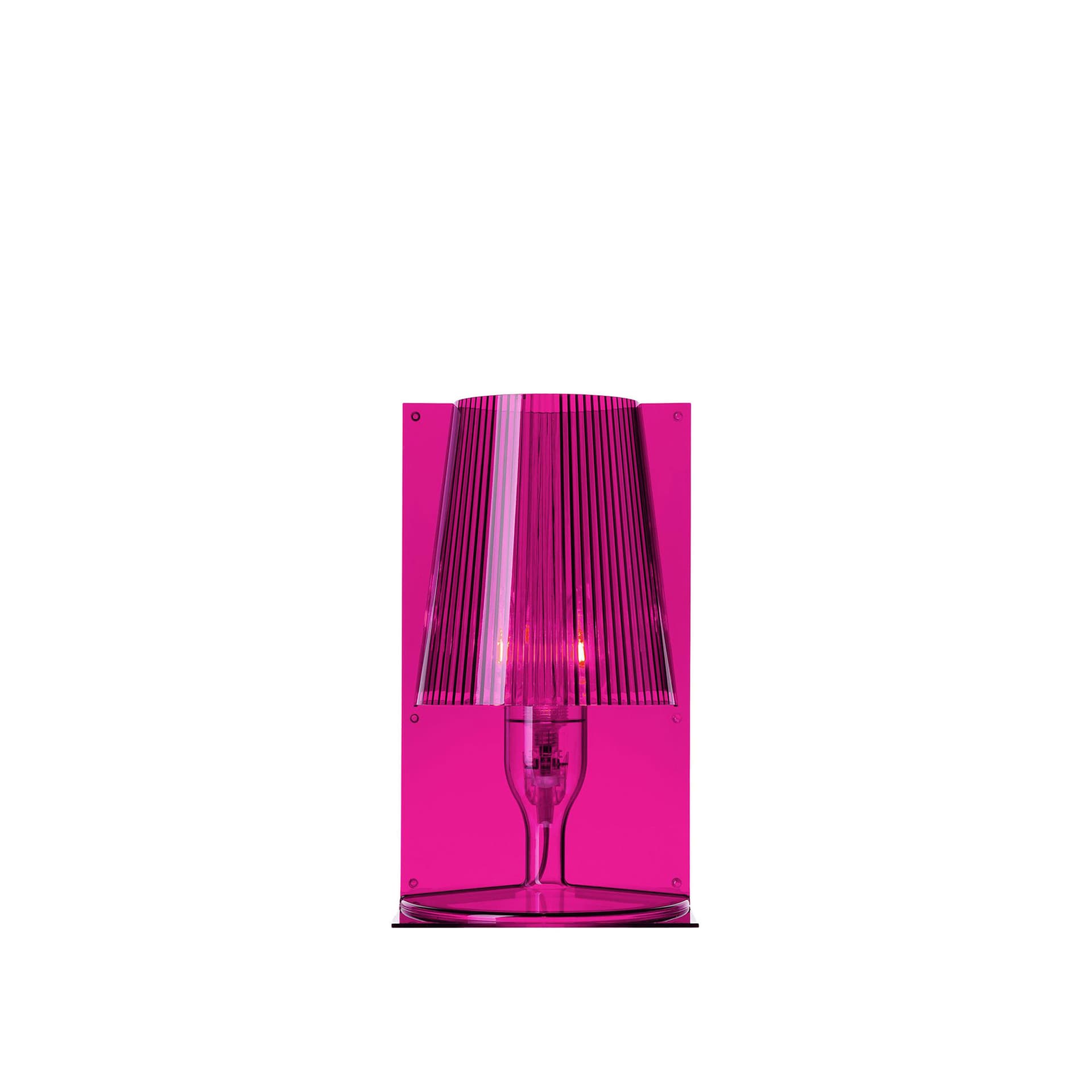 Kartell - Take Table Lamp - Pink - Bordlamper - Ferruccio Laviani - Rosa