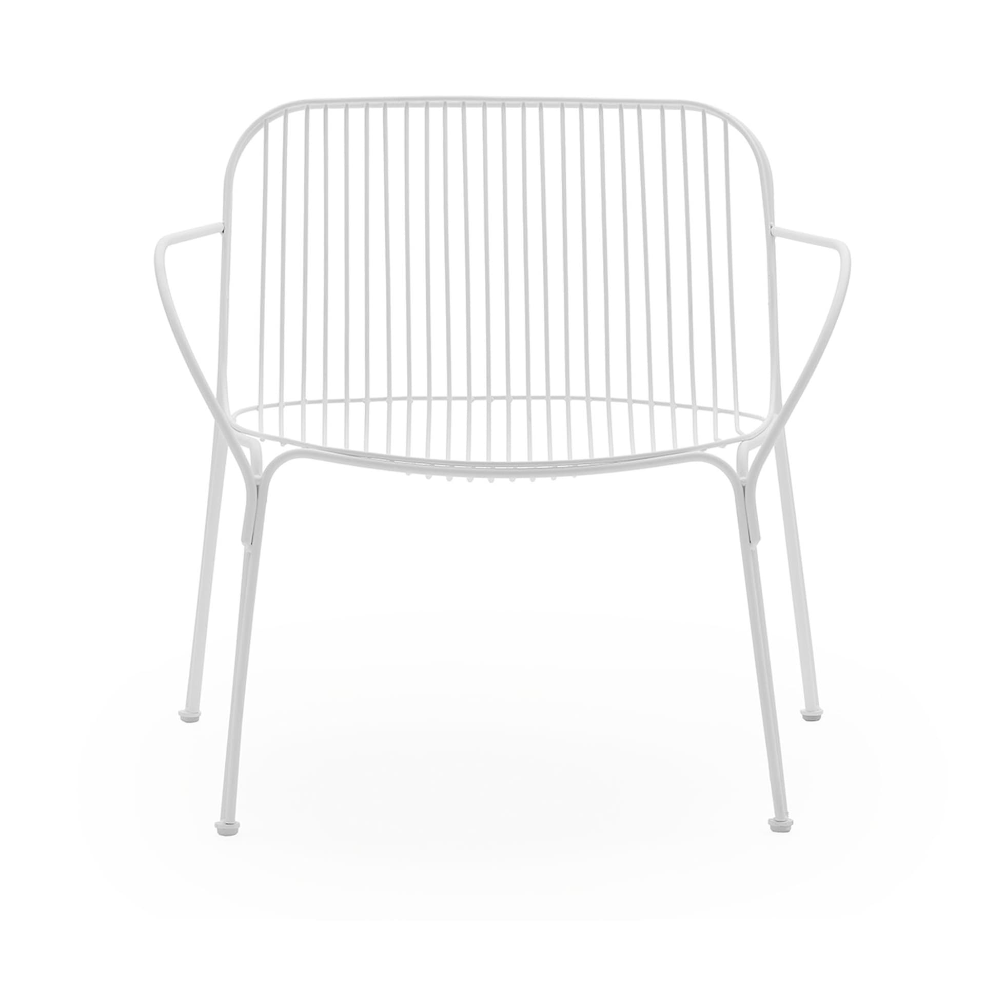 Kartell - Hiray Armchair White - Utendørs lenestoler - Ludovica + Roberto Palomba - Hvit - Metall