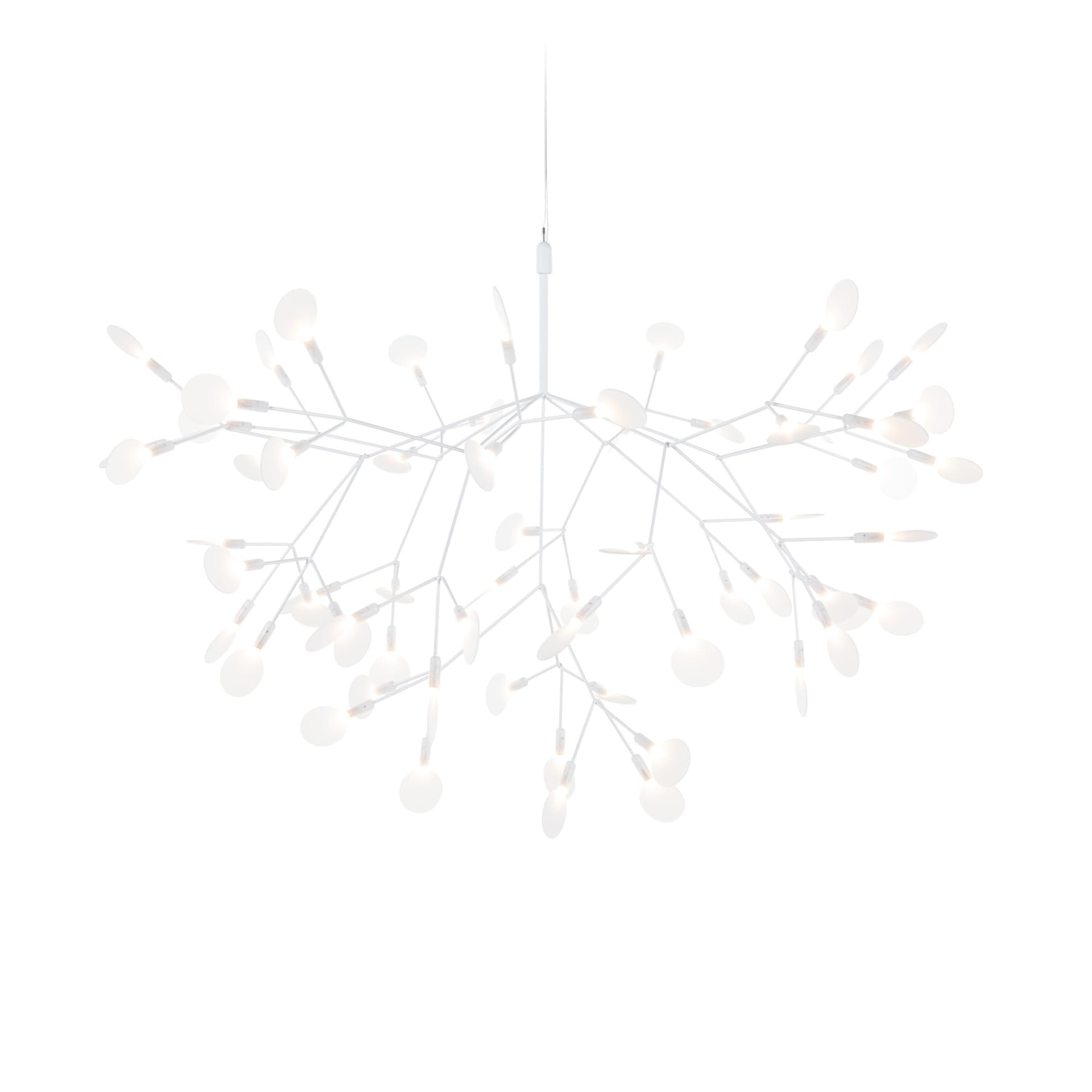 Moooi - Heracleum III, Suspended Large White - Lysekroner - Bertjan Pot - Hvit
