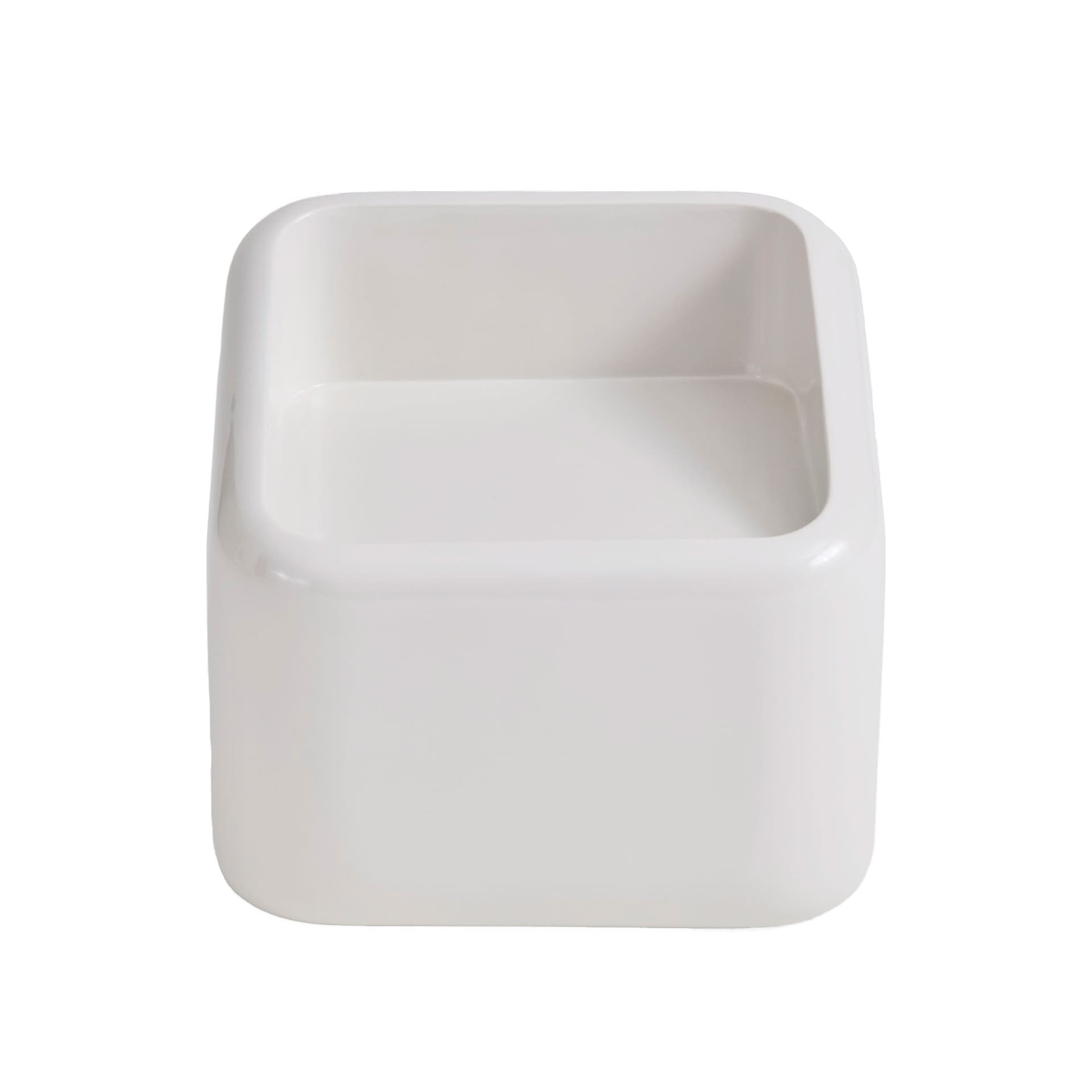 NOGA - Square Angled Module Table White - Sofabord - Willo Perron - Hvit - Plast