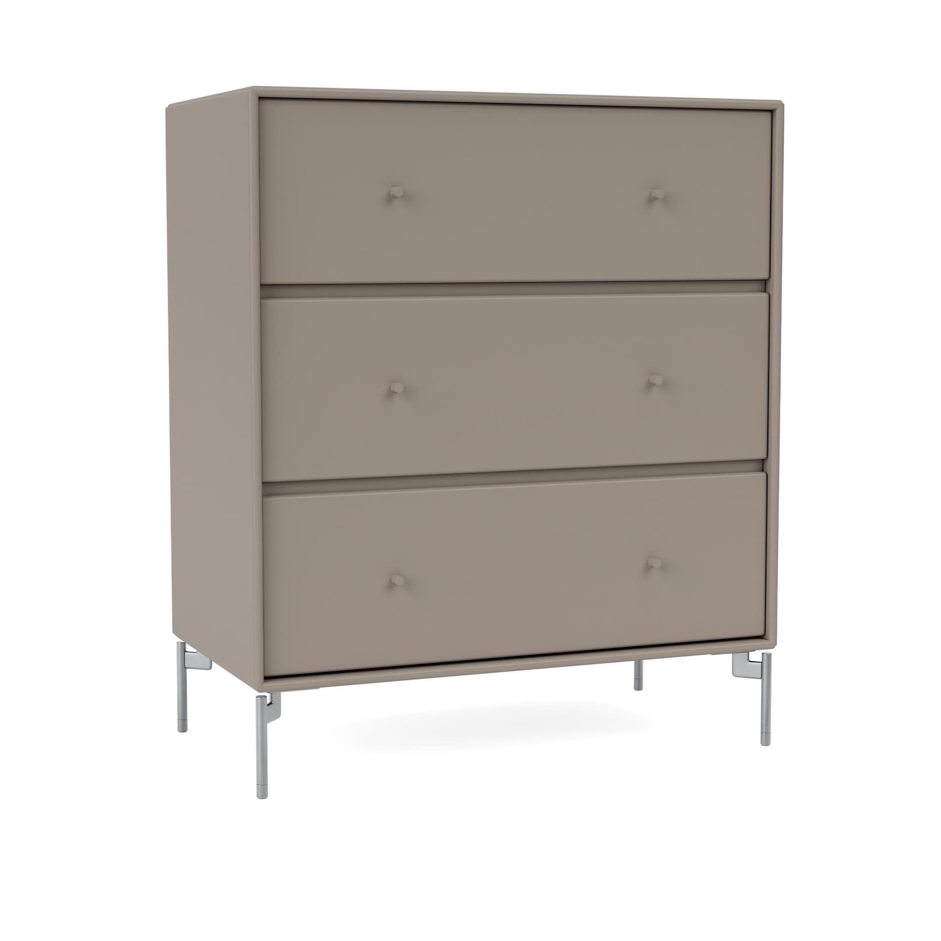Montana - Carry Dresser 141-Truffle Matt Chrome - Skjenker - Peter J. Lassen - Beige - Tre