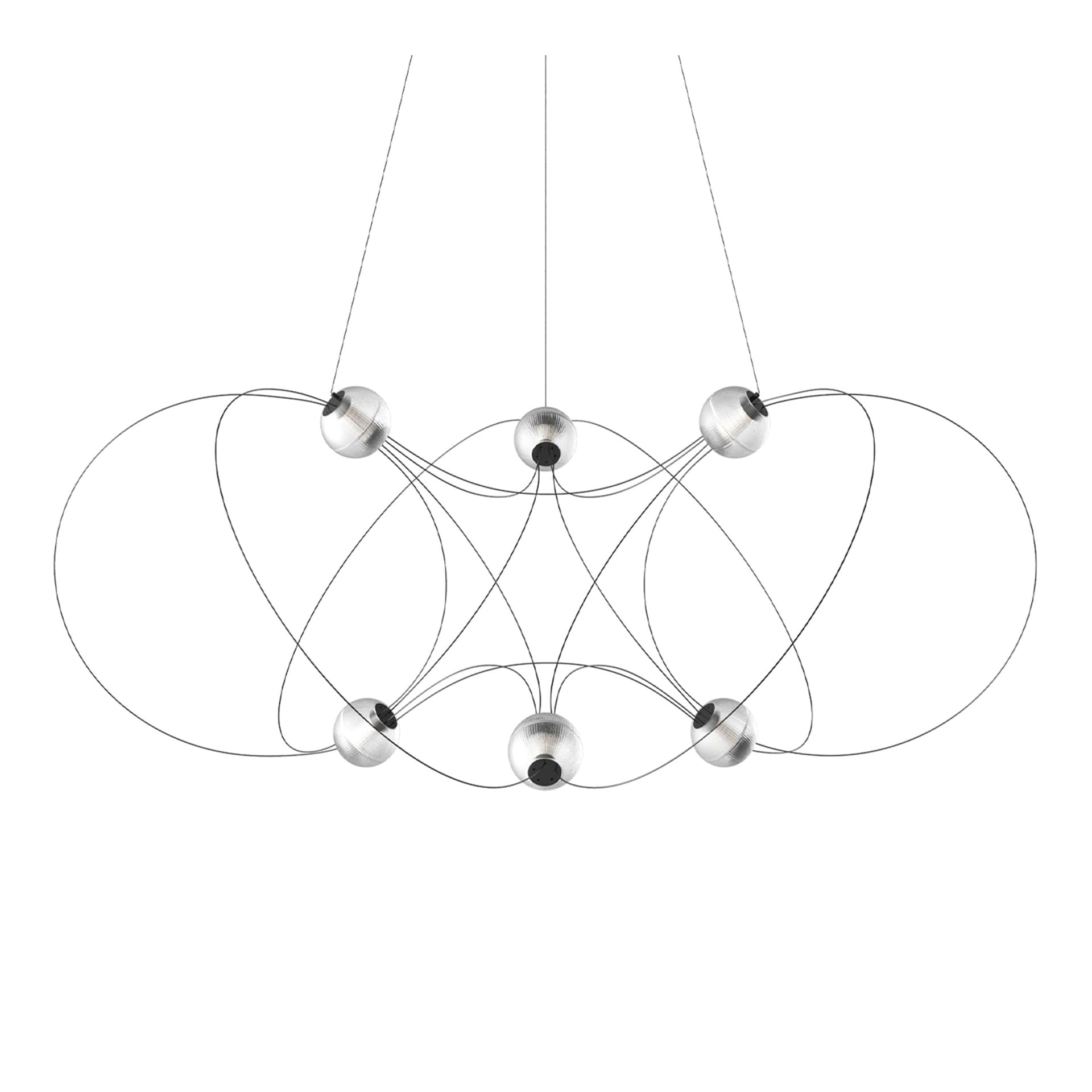 DCW - Munari 6 Pendel Svart