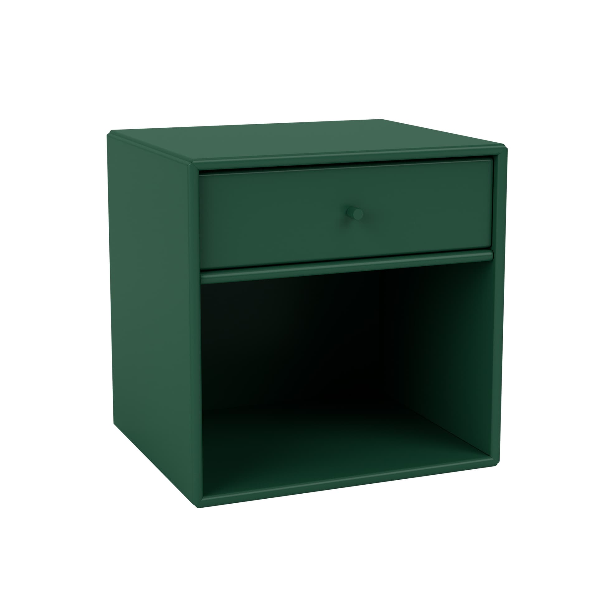 Montana - Dream Nightstand 136-Pine 04 Suspension Rails - Nattbord - Peter J. Lassen - Grønn - Tre