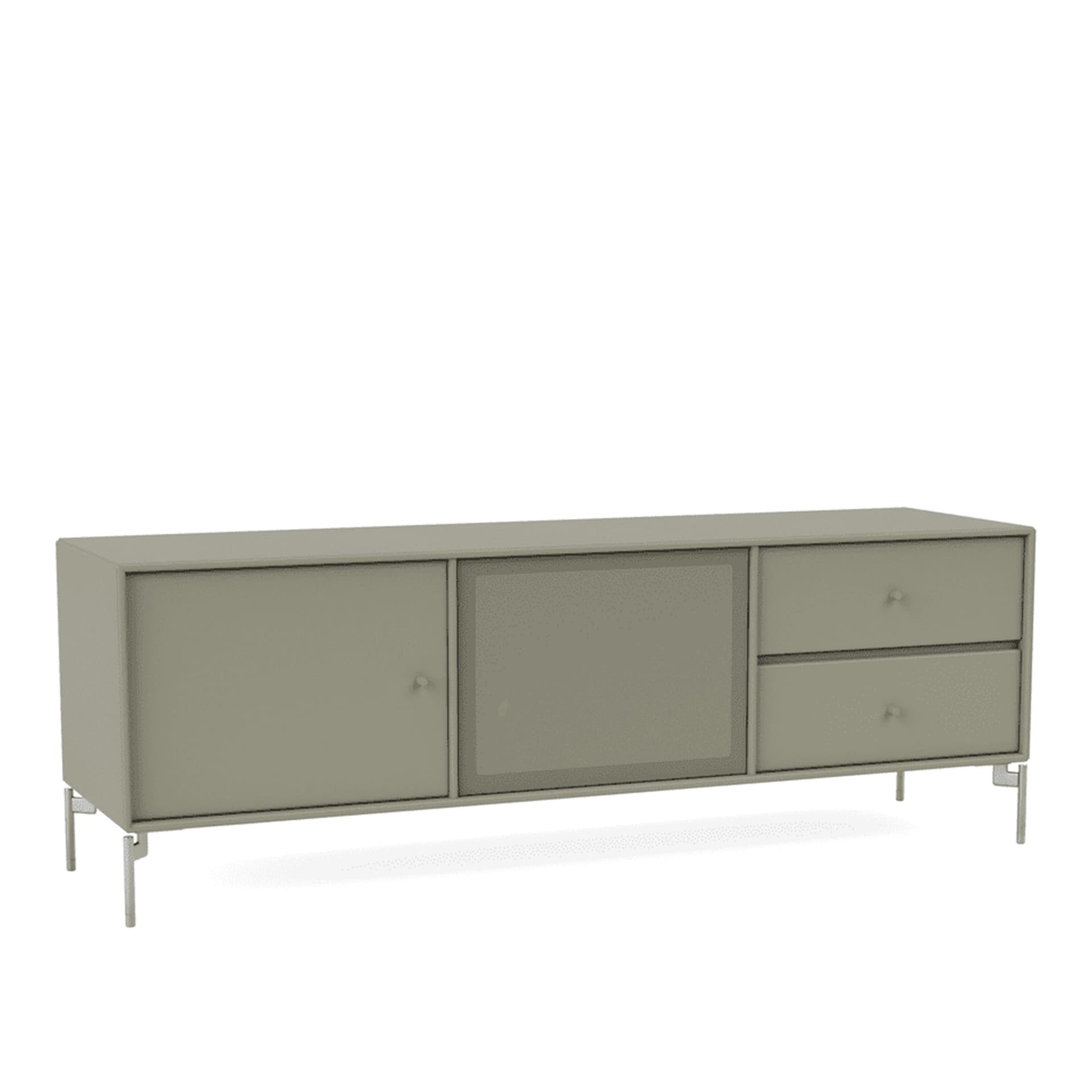 Montana - Octave Vi TV Bench 144-Fennel Matt Chrome - TV-benker - Peter J. Lassen - Grønn - Tre