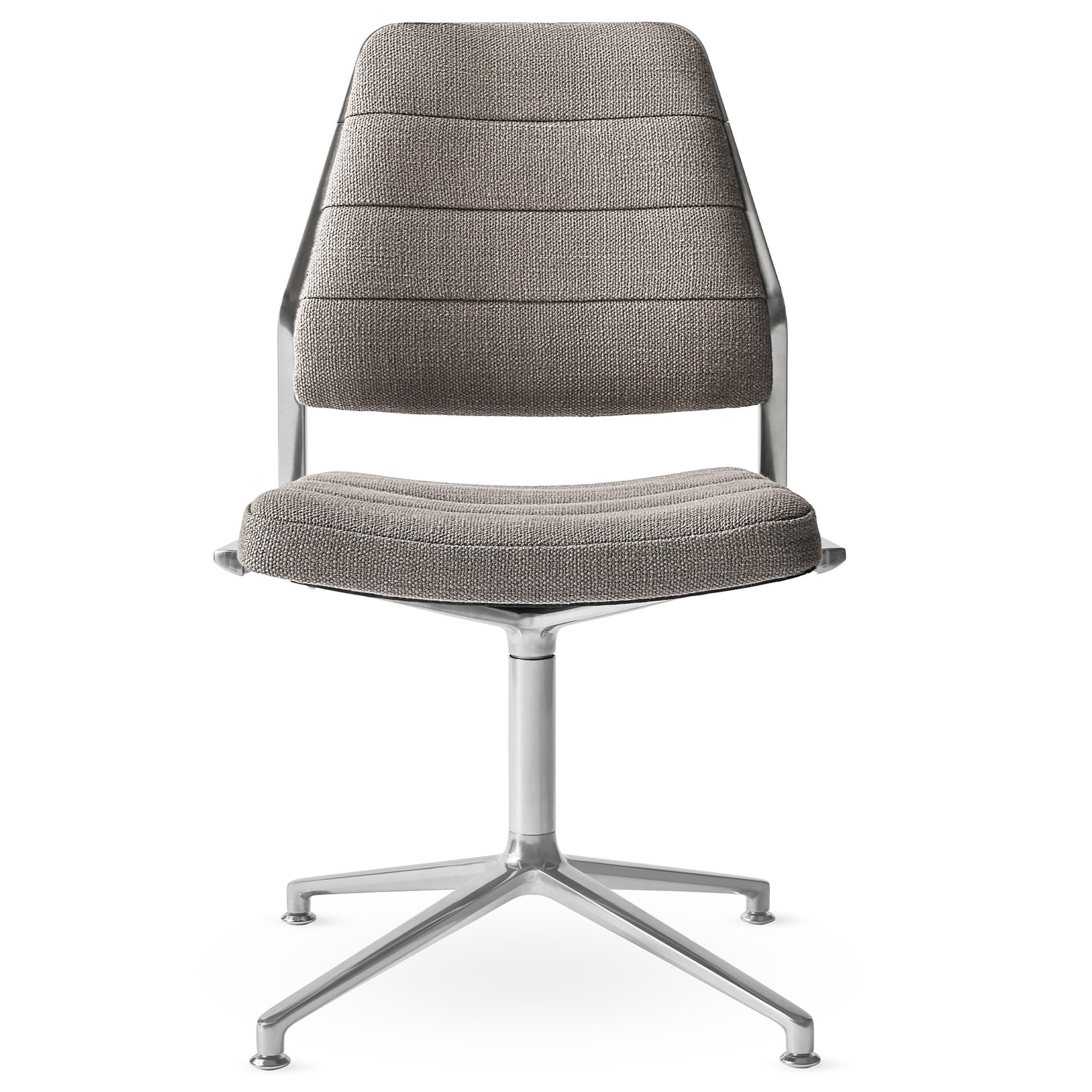 Vipp - Vipp454 Swivel chair, polished, gliders, Tenzo - Kontorstoler
