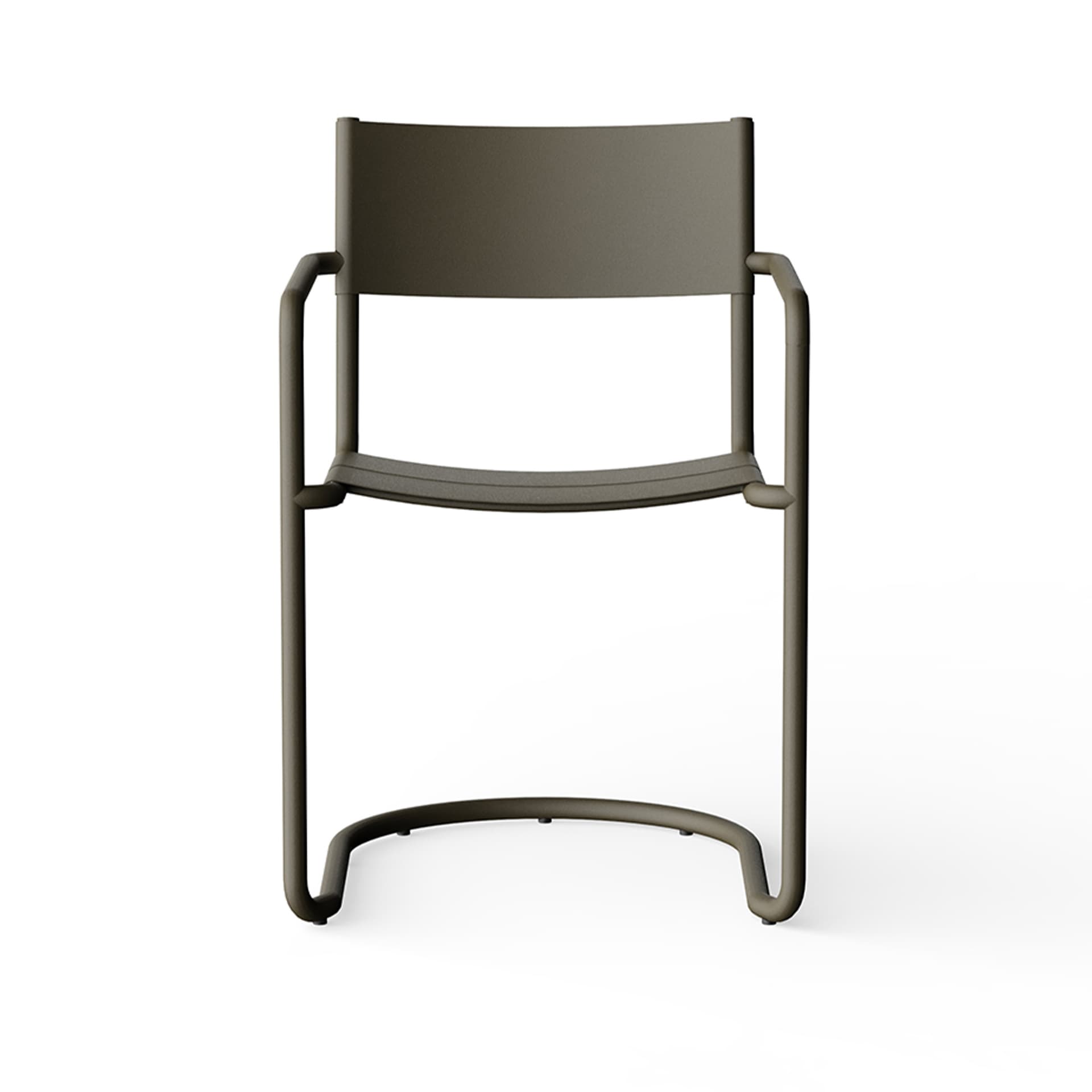 NINE - Sine - Dining Arm Chair Dark Green - Utendørs spisebordstoler - Note Design Studio - Grønn - Metall