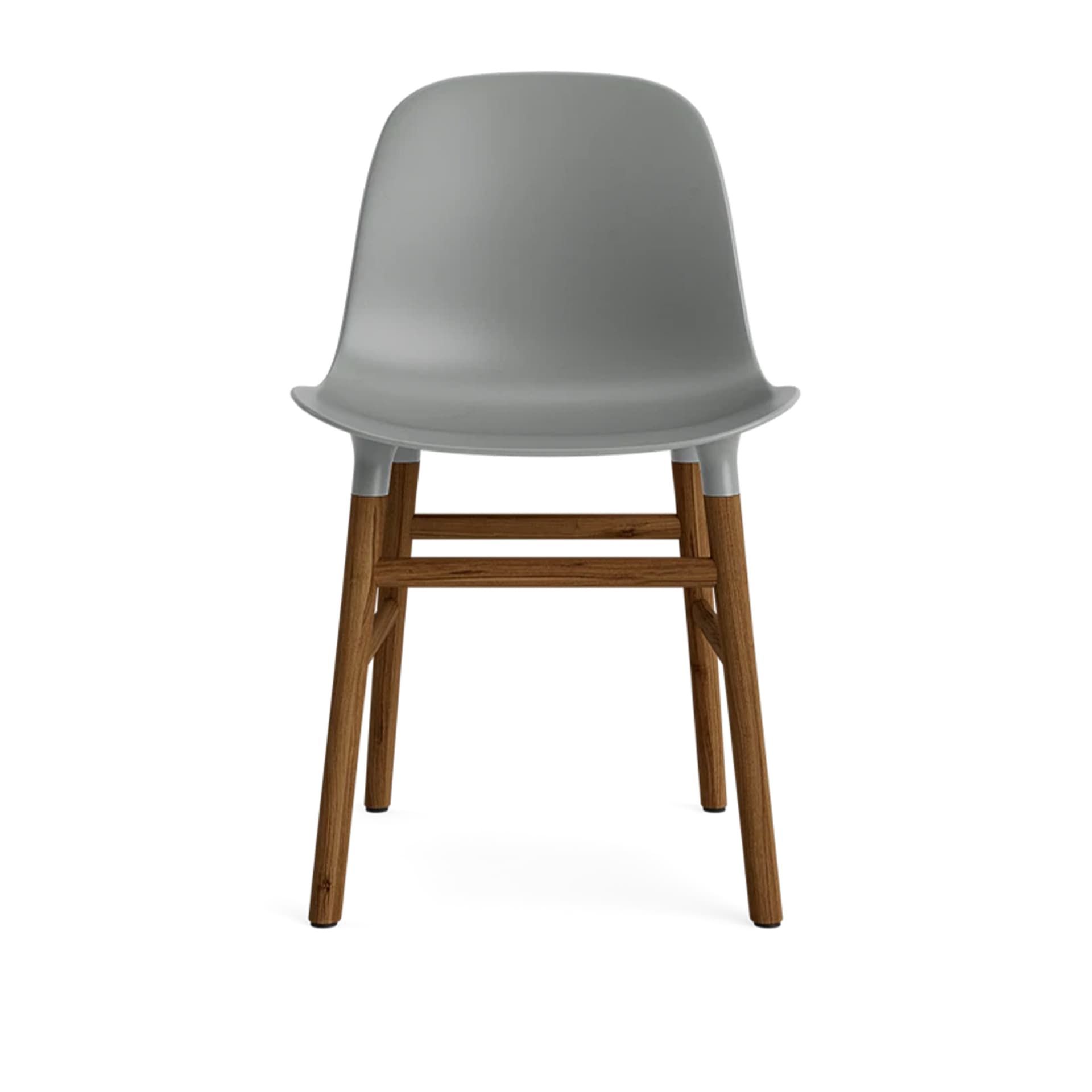 Normann Copenhagen - Form Chair Walnut Grey - Spisestoler - Simon Legald - Grå - Tre/Plast