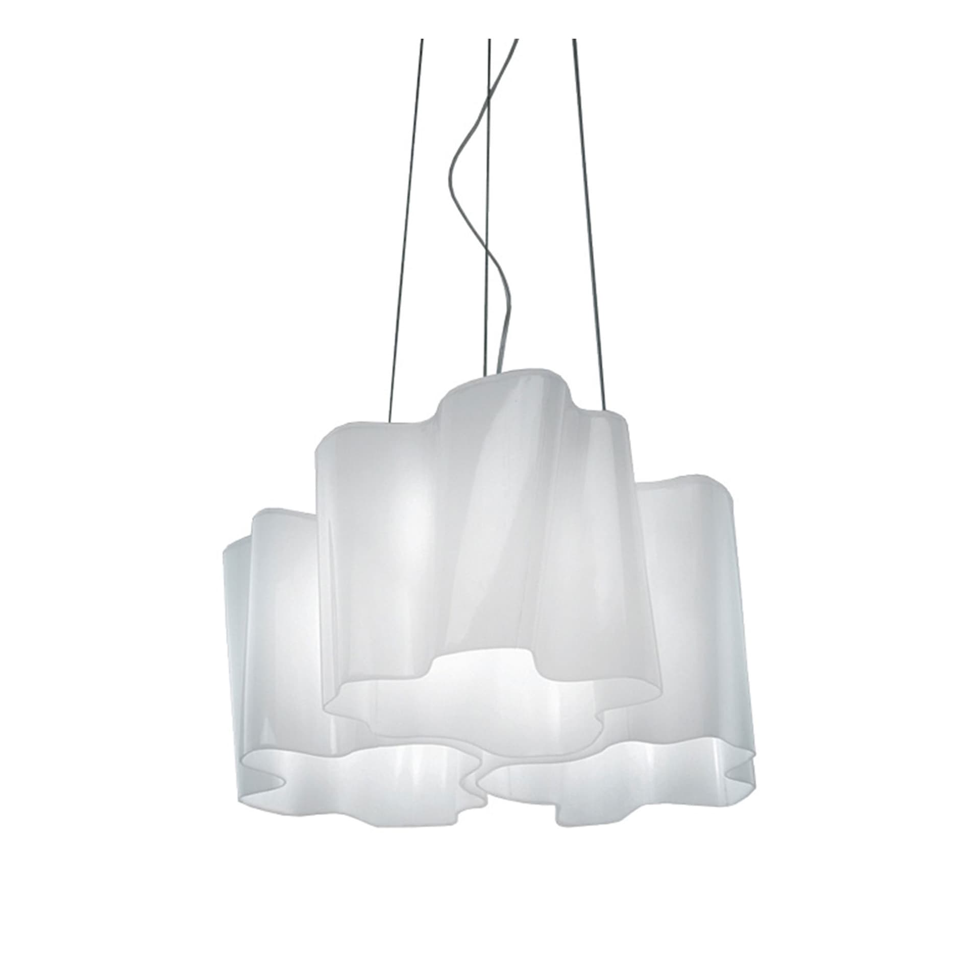 Artemide - Logico Pendellampa 3X120° Rökt - Pendellamper - Michele De Lucchi,Gerhard Reichert - Grå