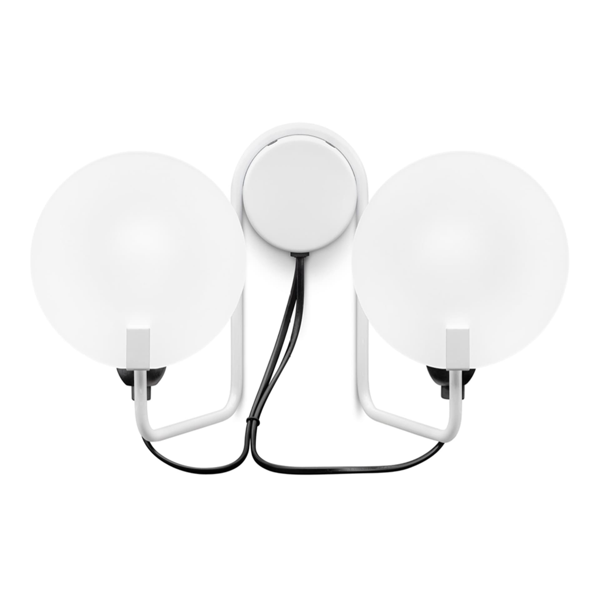 Stilnovo - Bugia LED-vegglampe, hvit, med 2 lyskilder