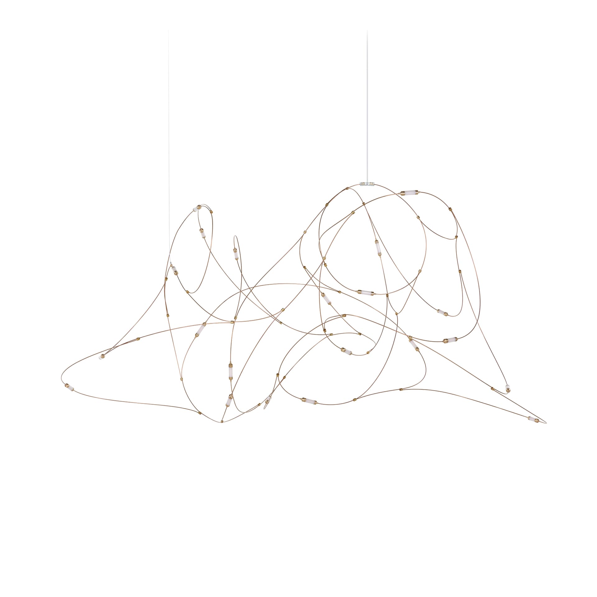 Moooi - Flock Of Light 21 - Lysekroner - Studio Toer - Gjennomsiktig