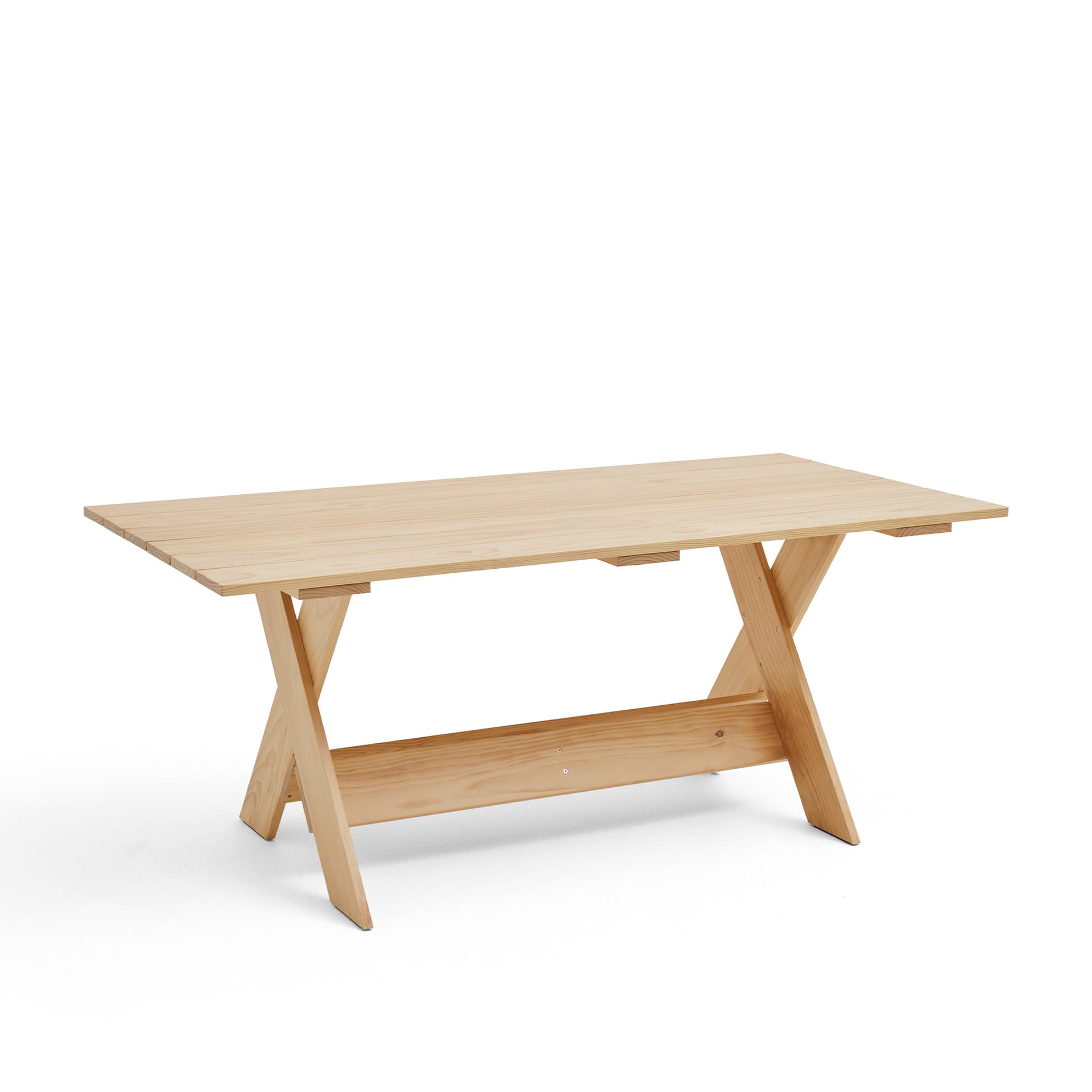 HAY - Crate Dining Table L180 - Water-Based Lacquered - Utendørs spisebord - Gerrit Rietveld - Tre farget - Tre